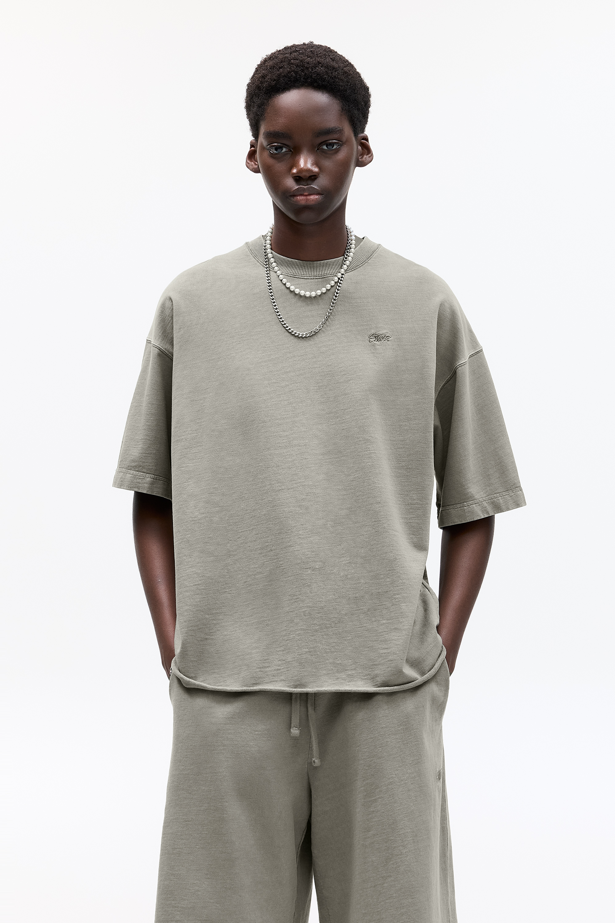 Rrövid ujjú STWD pulóver