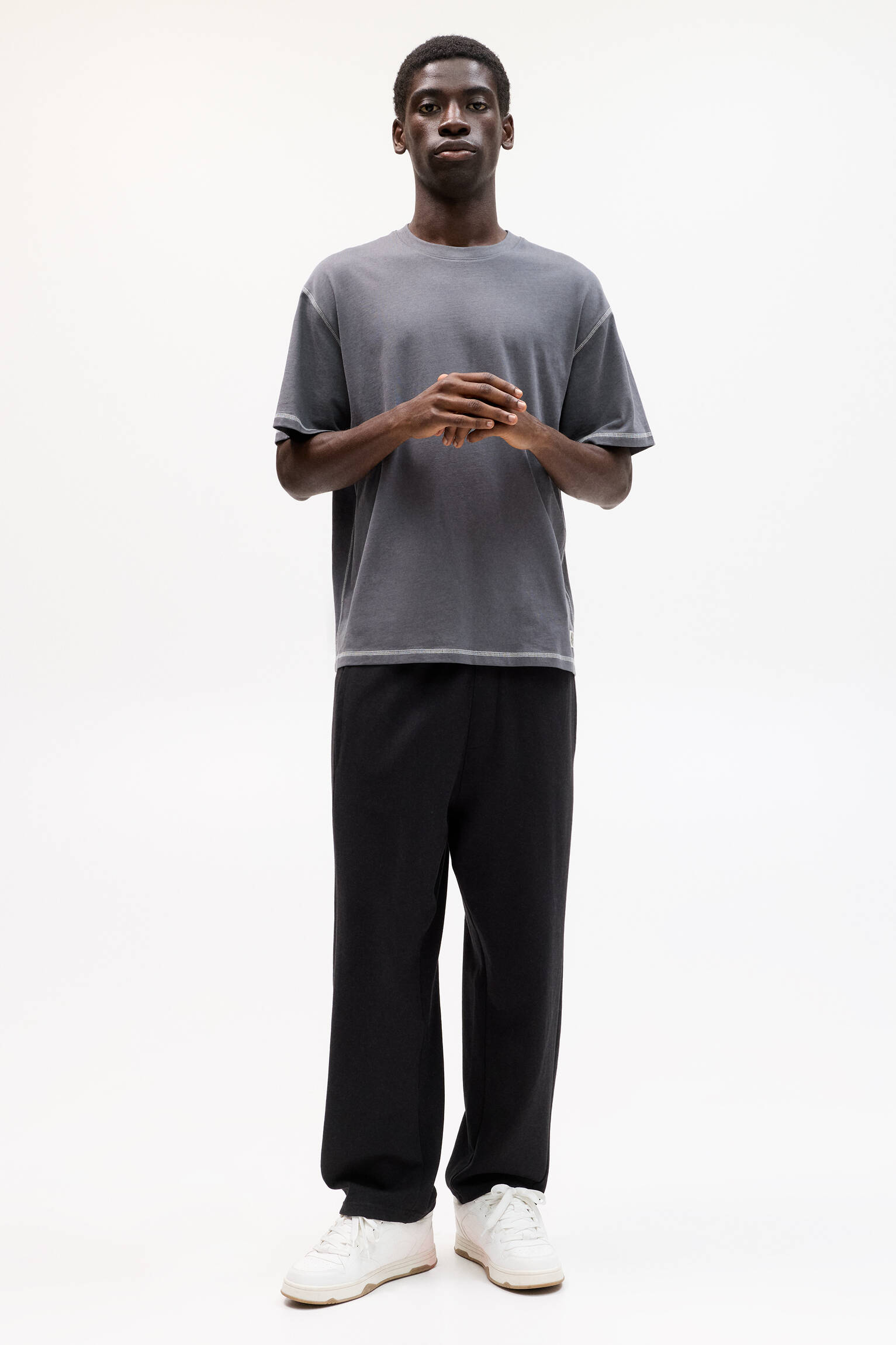 Interlock tracksuit bottoms - pull&bear