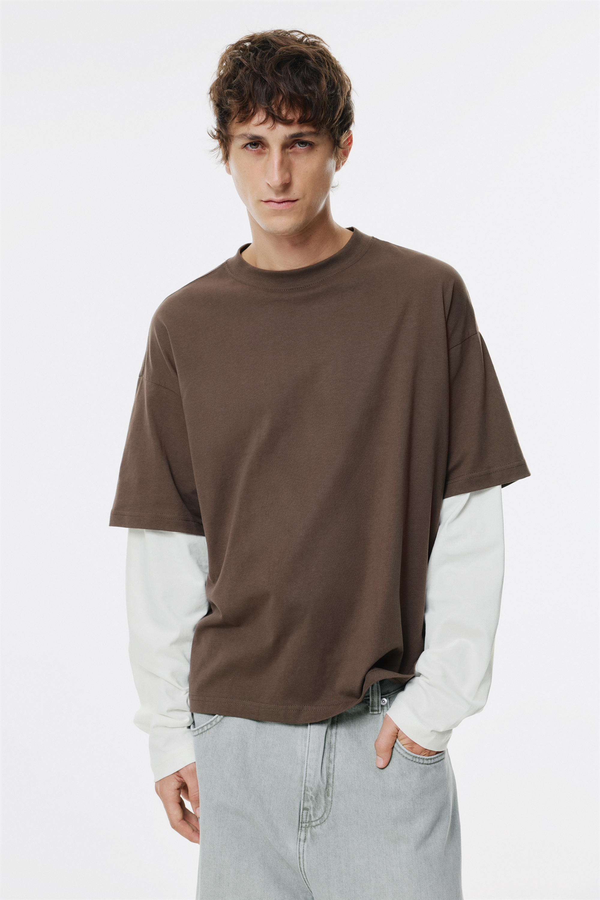Double long sleeve T-shirt