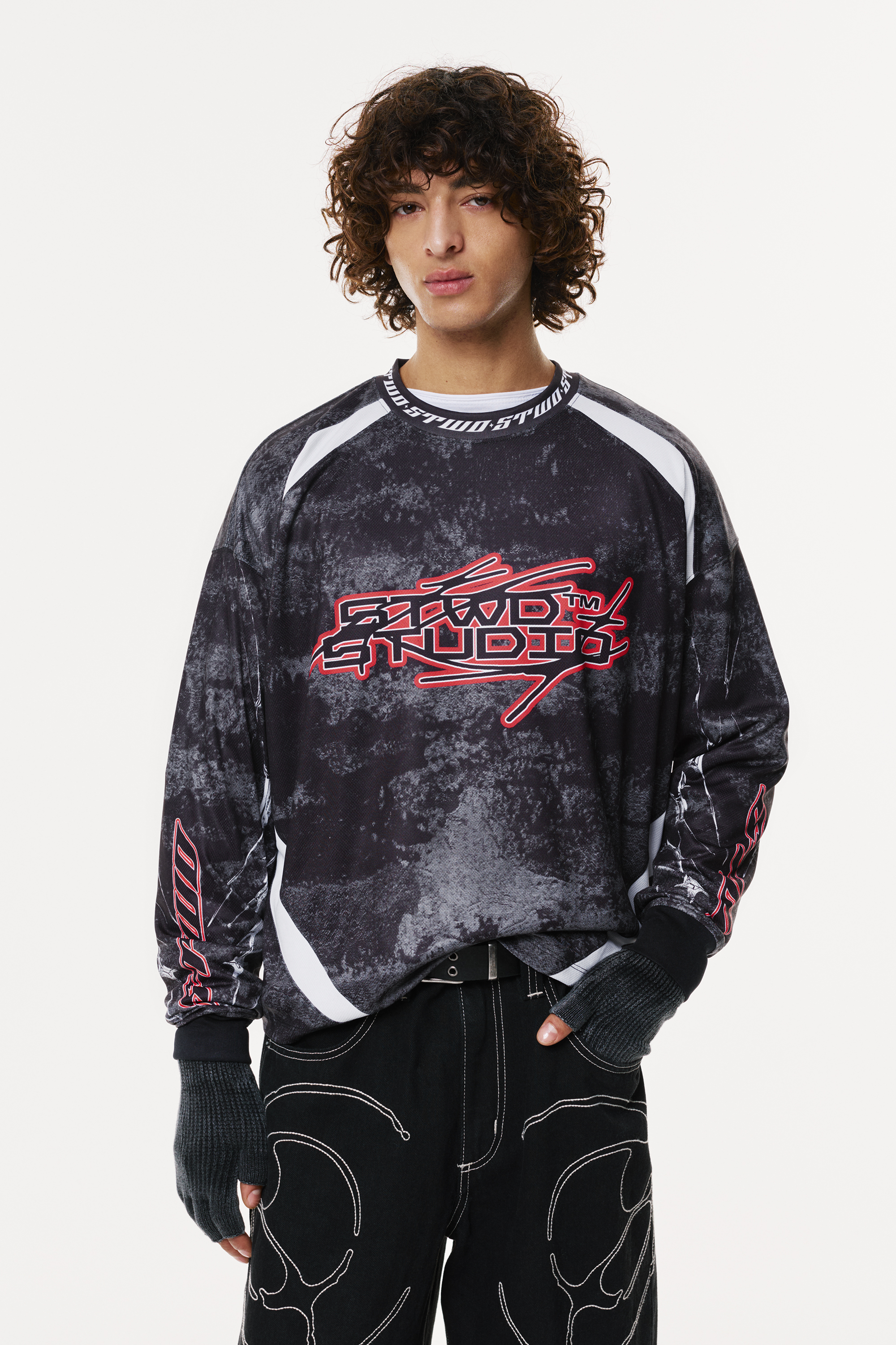 STWD Studio racing T-shirt