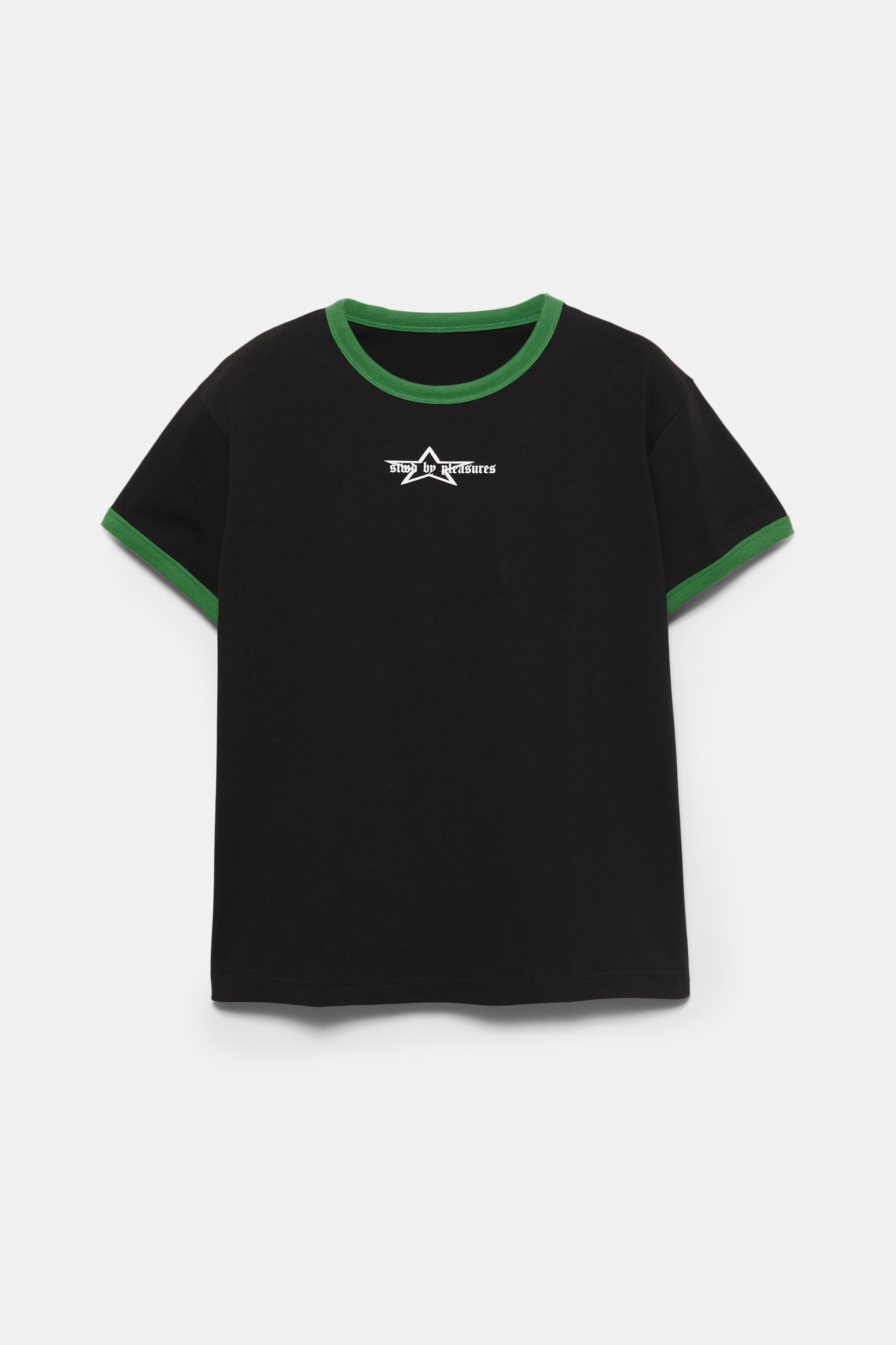 STWD by PLEASURES Rippstrick-T-Shirt