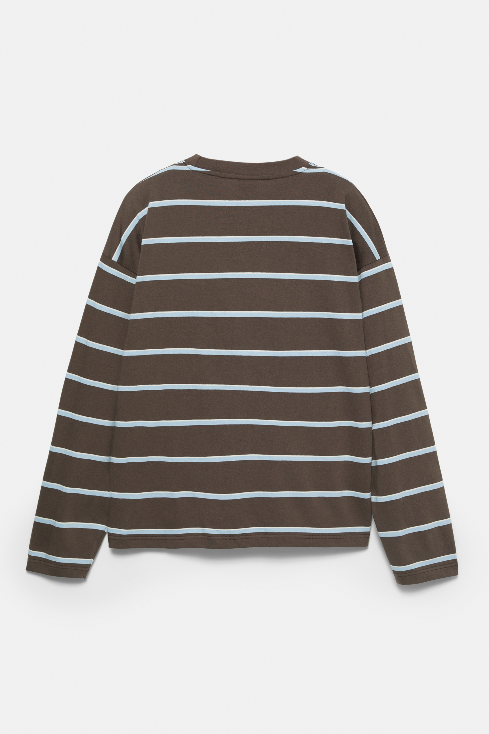Long sleeve striped T-shirt