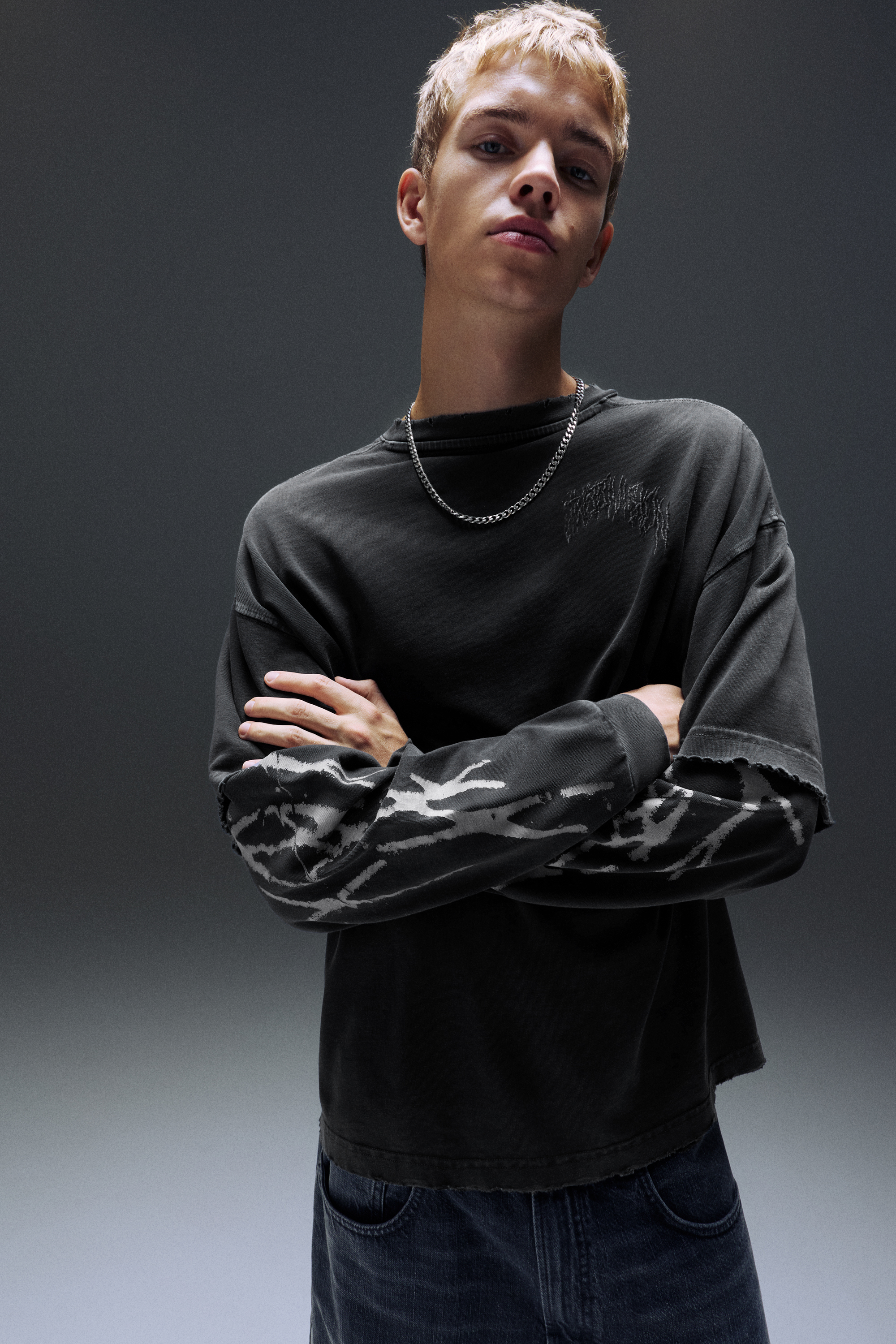 Μπλούζα STWD με διπλό μανίκι