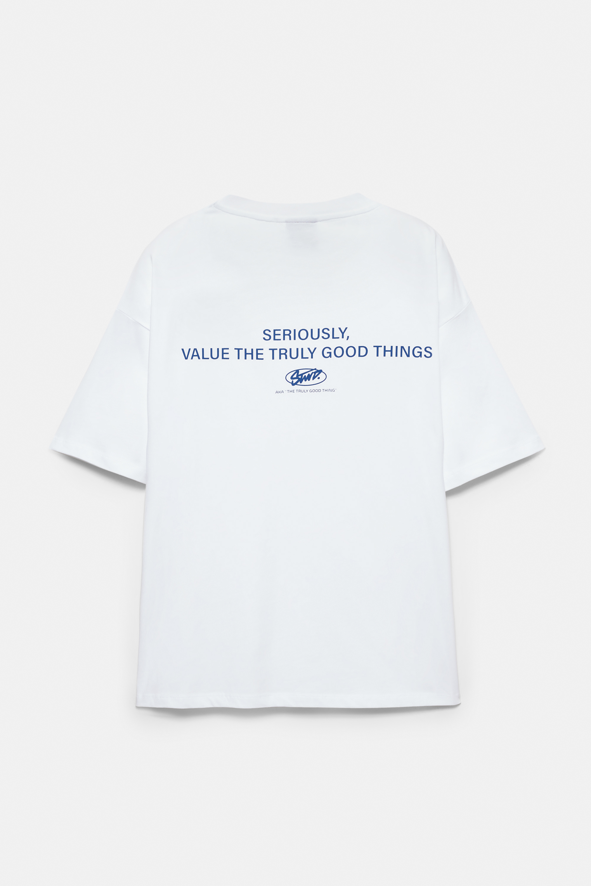 White T-shirt with Community graphic