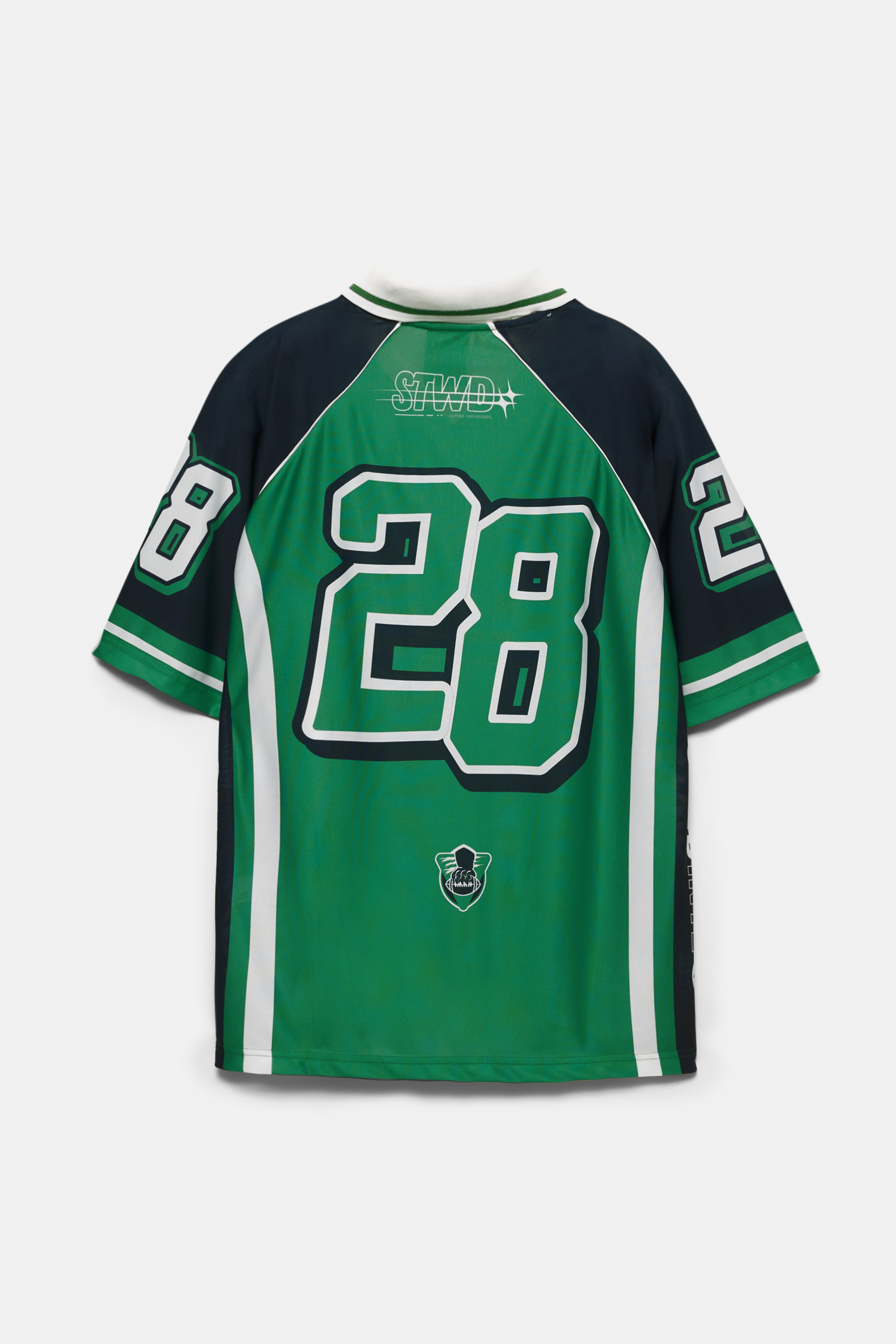 טי שירט כדורגל STWD עם פאנלים