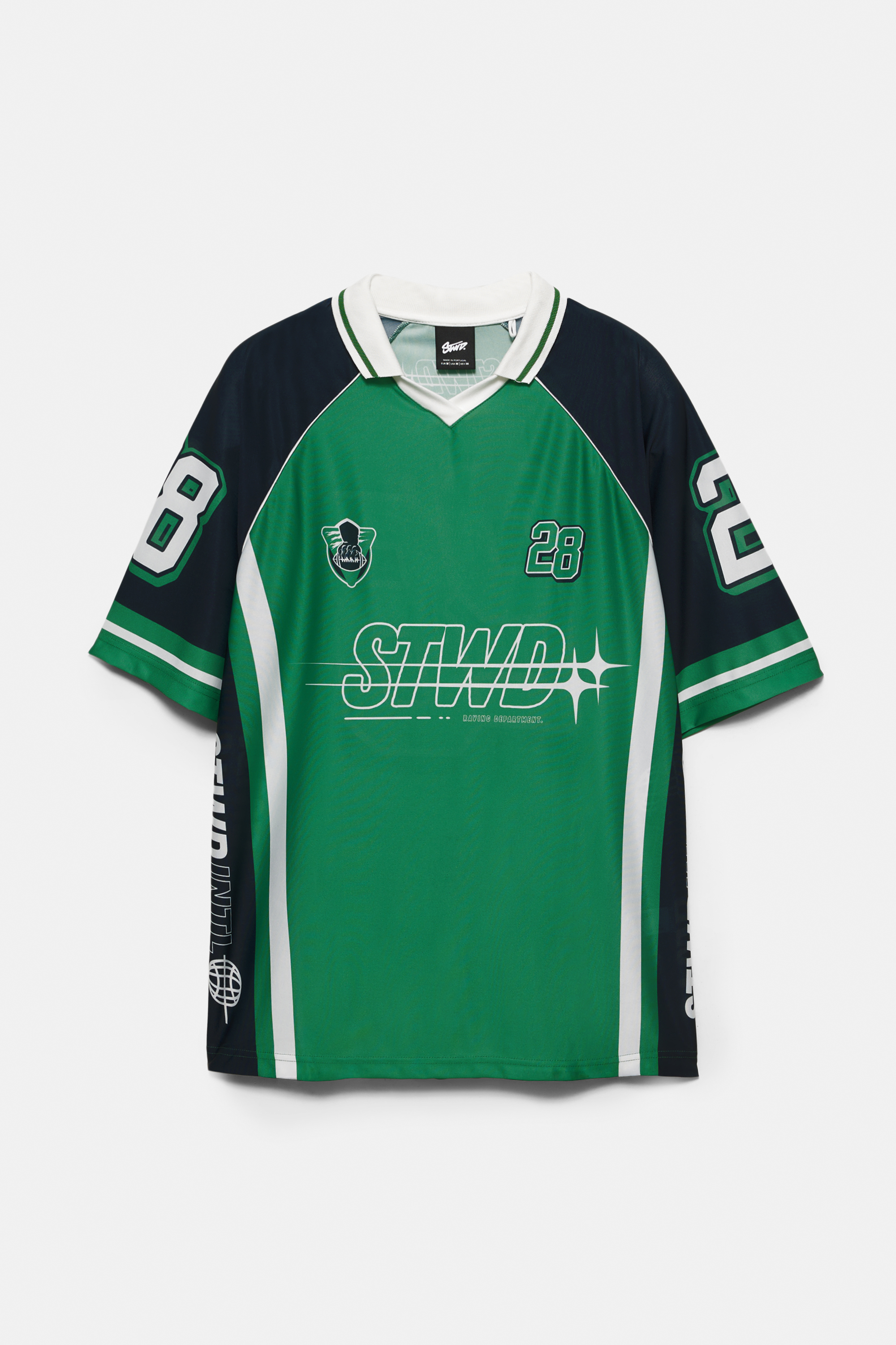 تيشرت كرة قدم STWD بتصميم لوحات