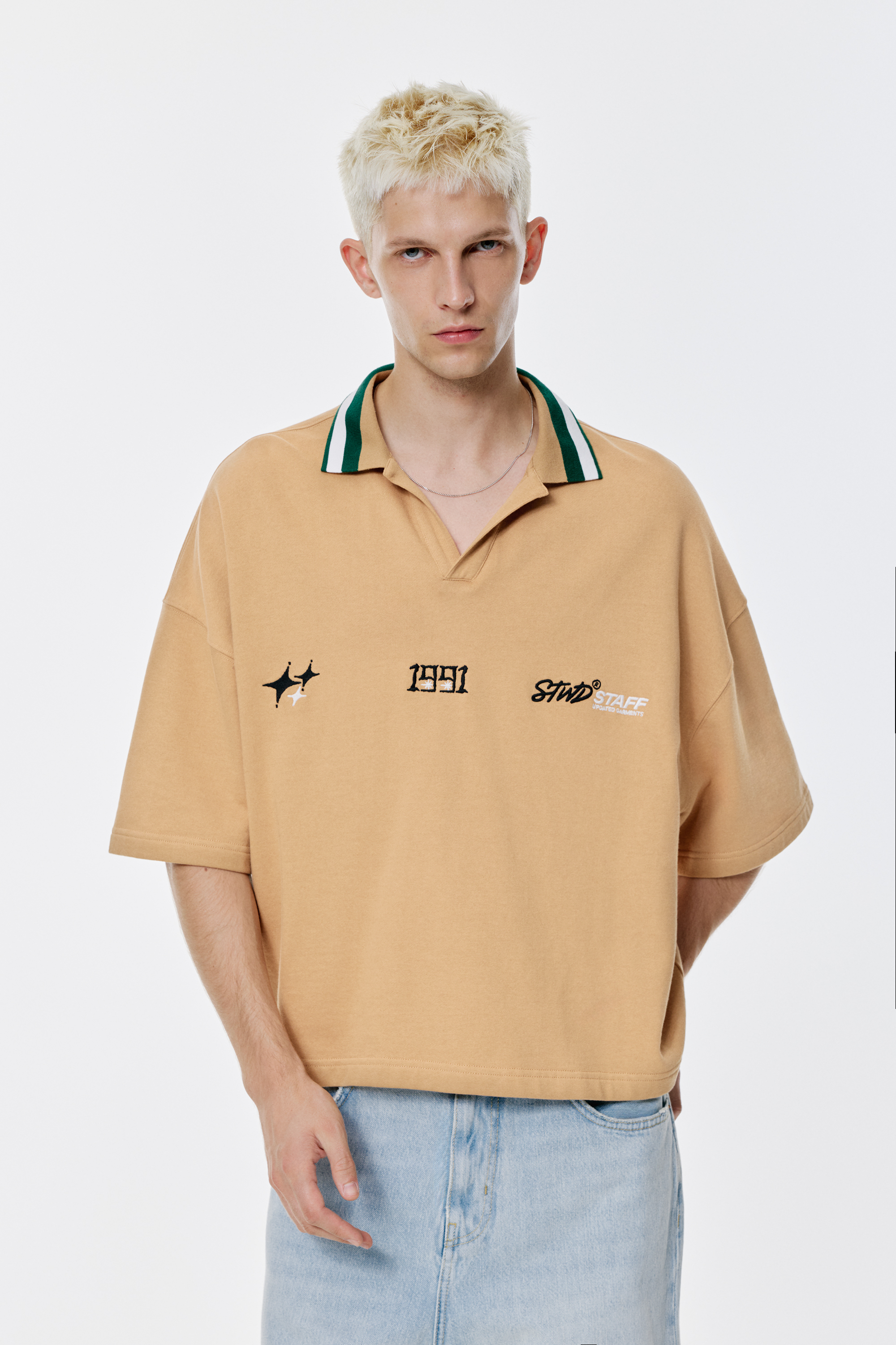 STWD short sleeve polo shirt