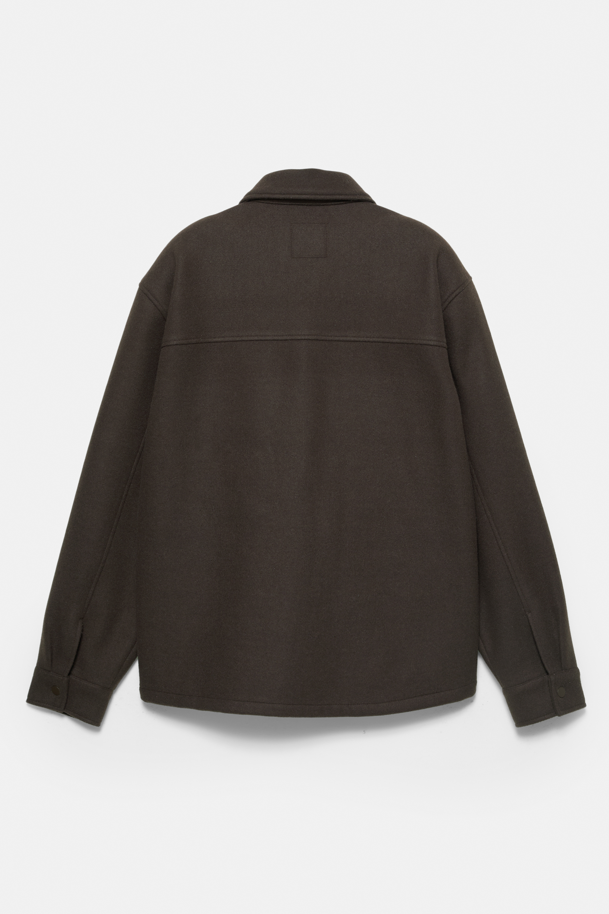 Cloth overshirt with pockets