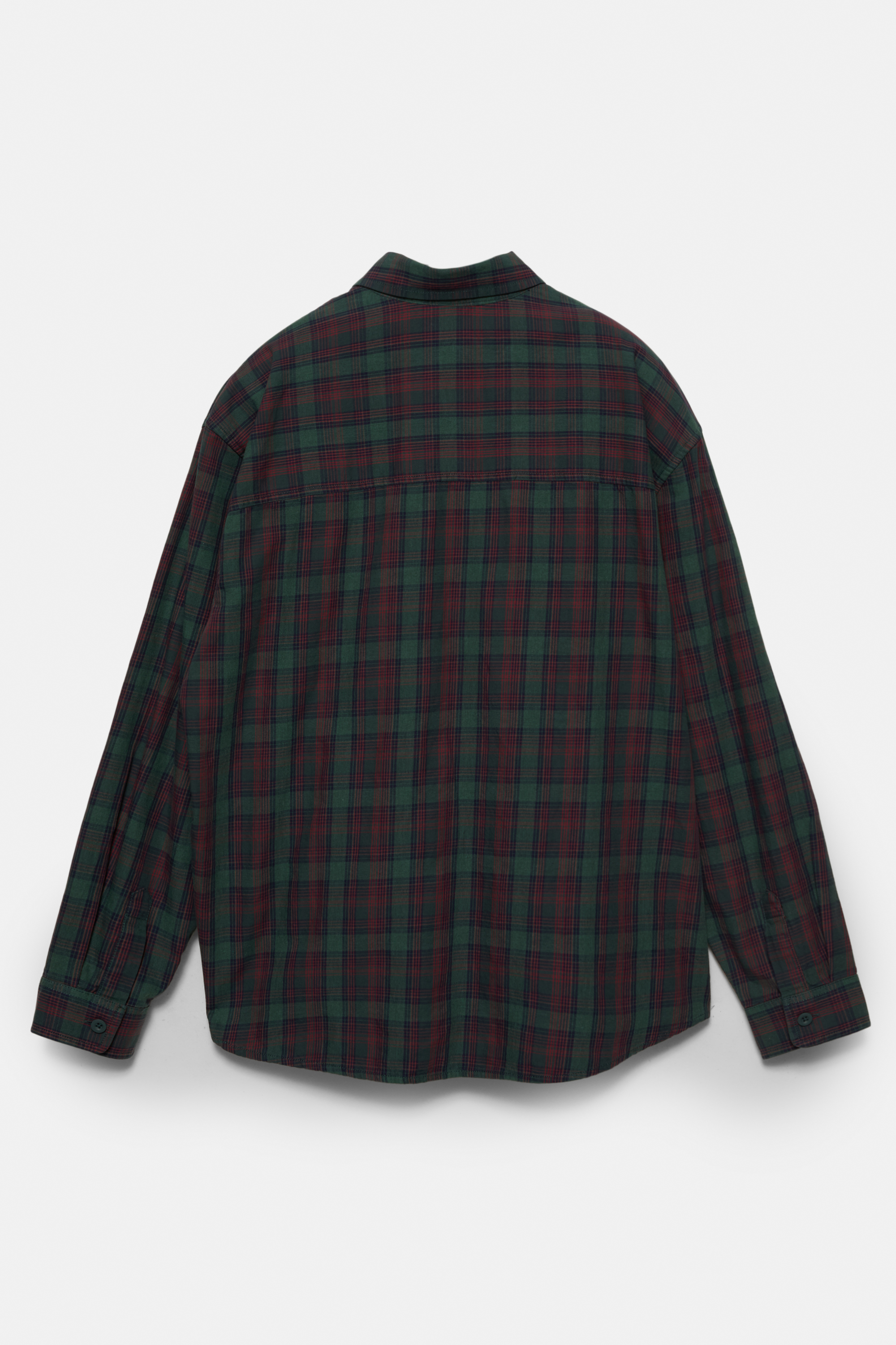 Check long sleeve shirt