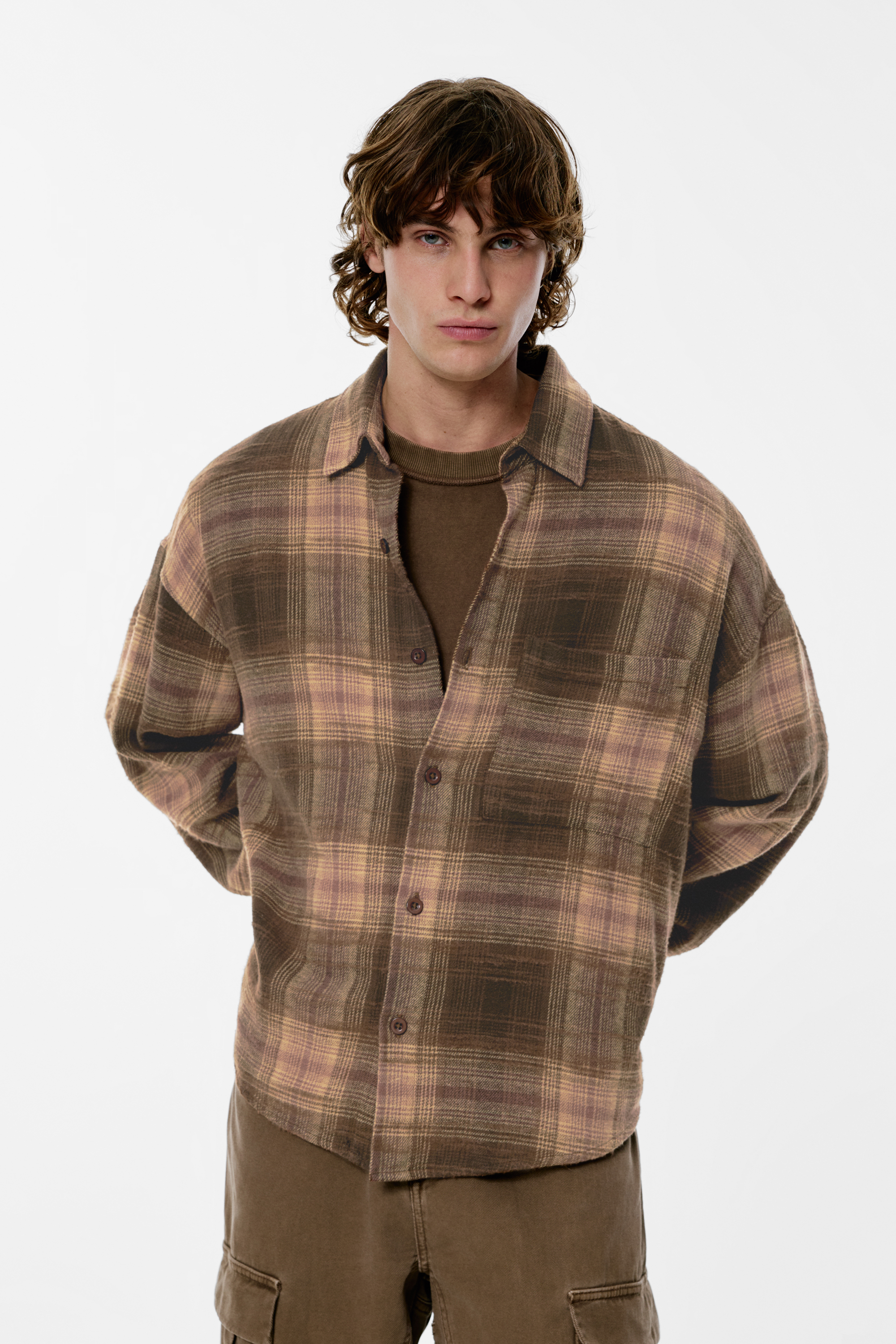 Long sleeve check shirt