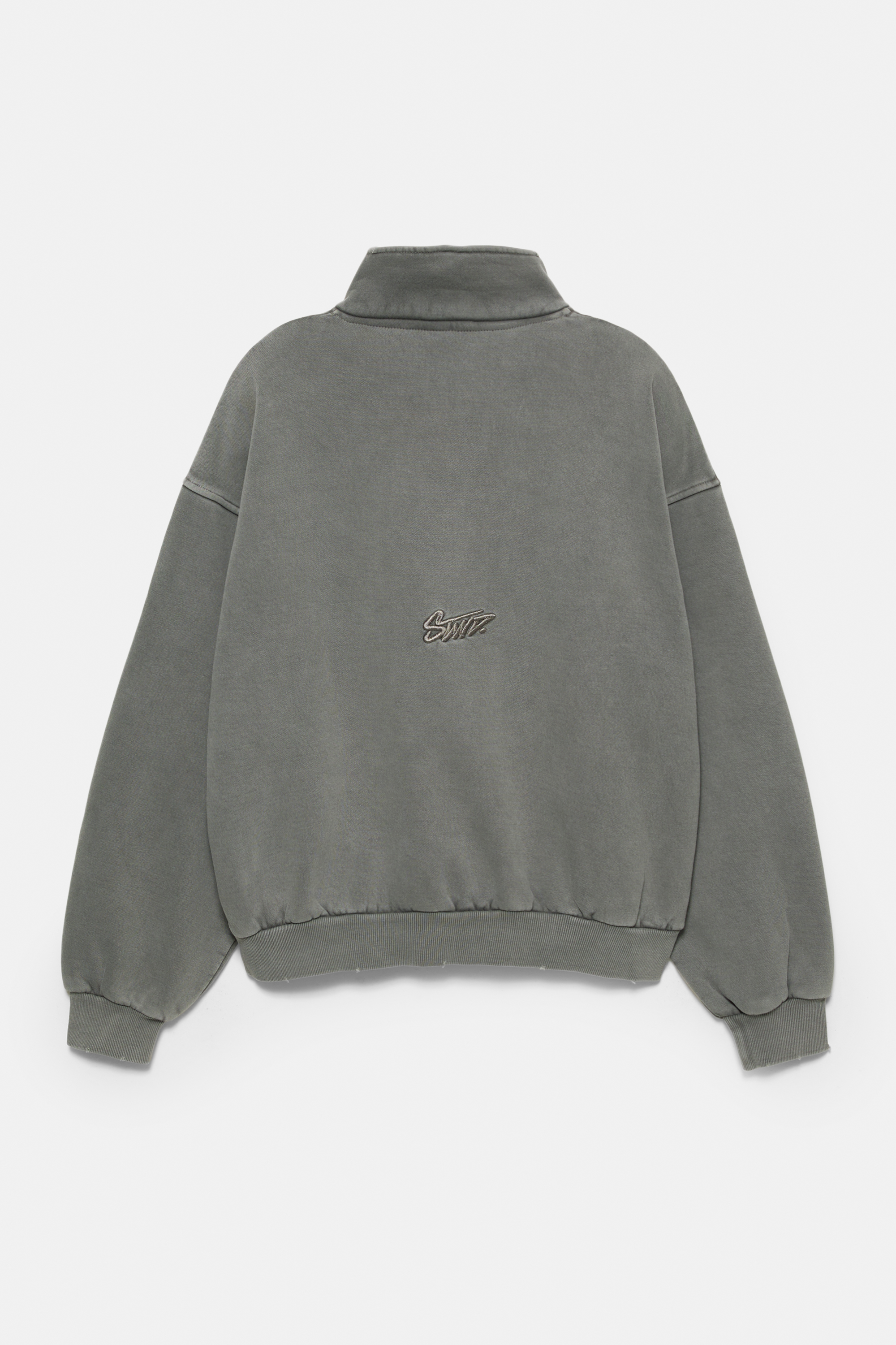 Sweatshirt mit Reißverschlusskragen