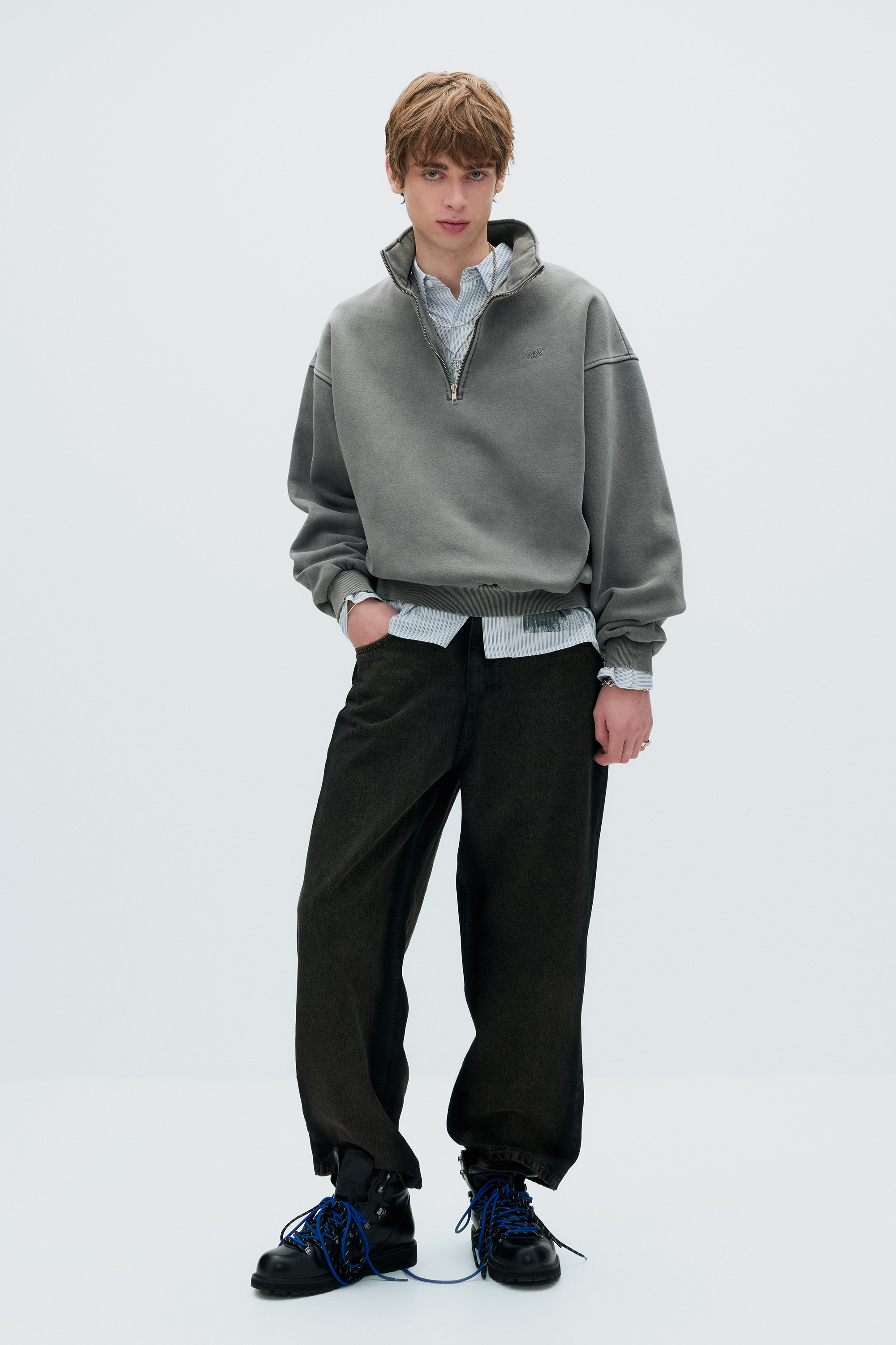 Quarter-zip sweatshirt