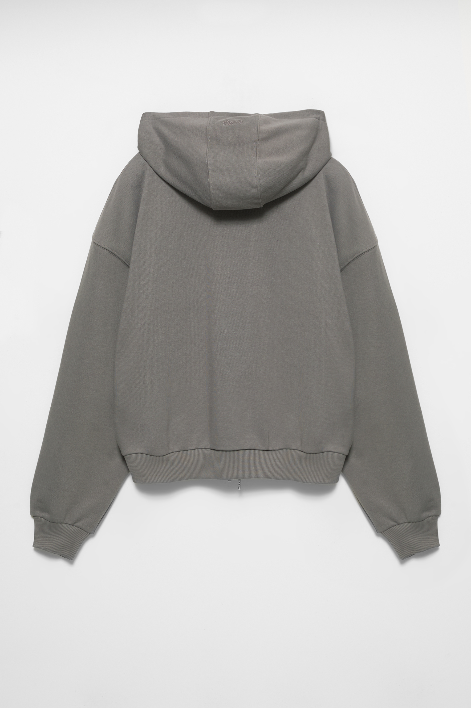 Hoodie with double zip