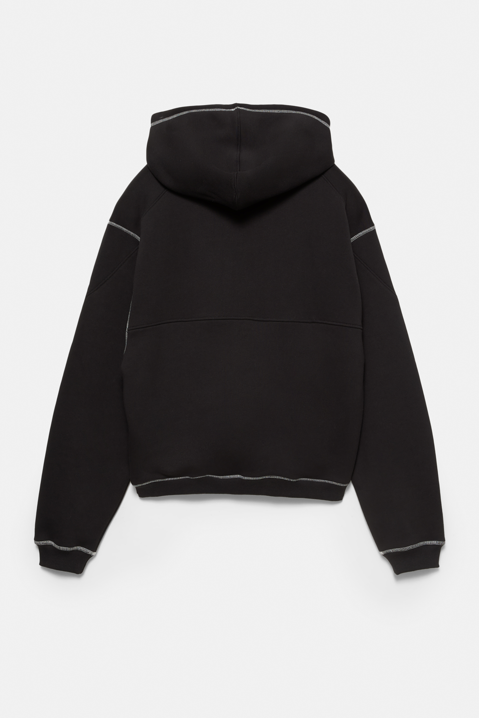 Seam detail hoodie