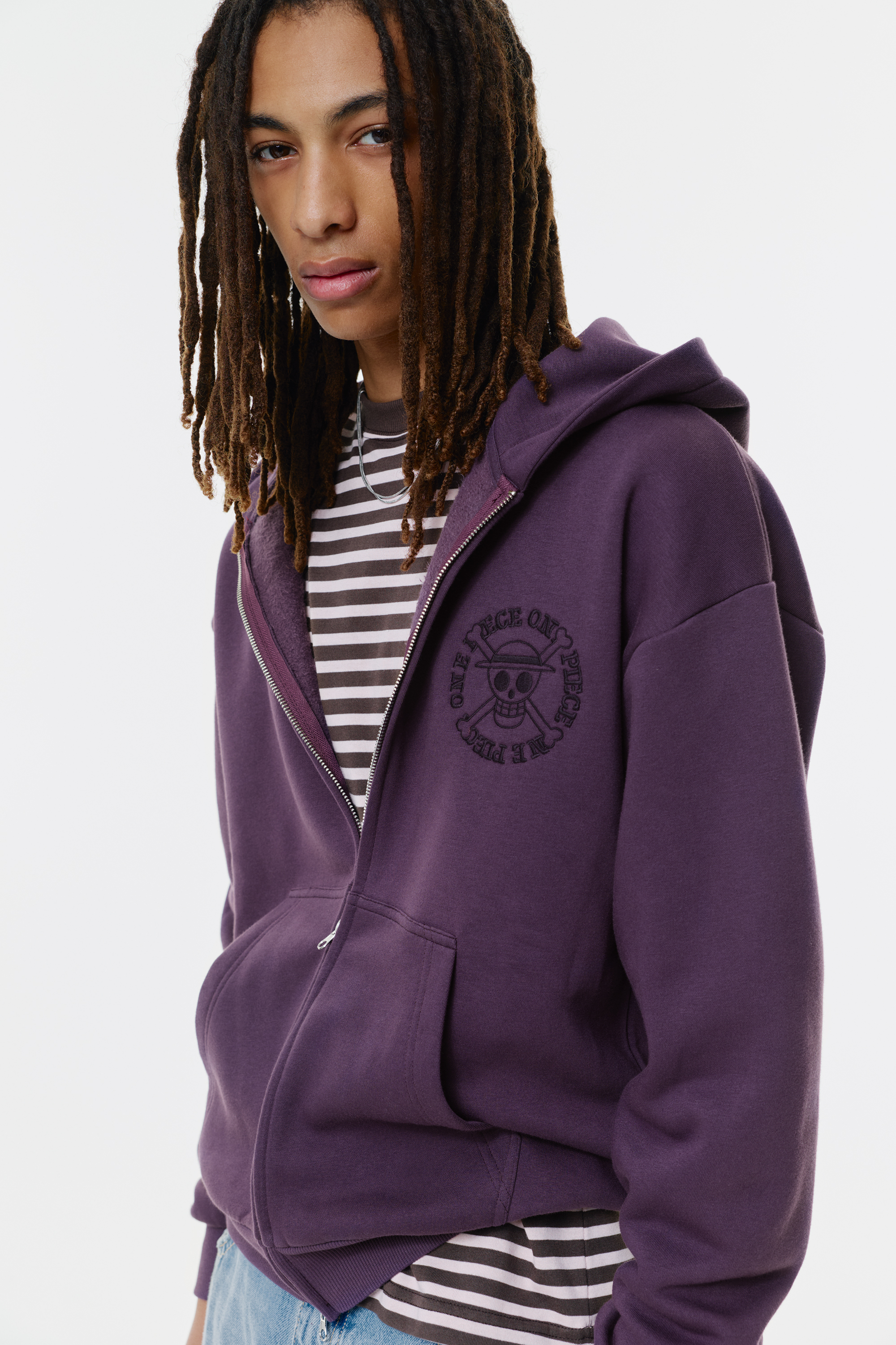 One Piece zip-up hoodie