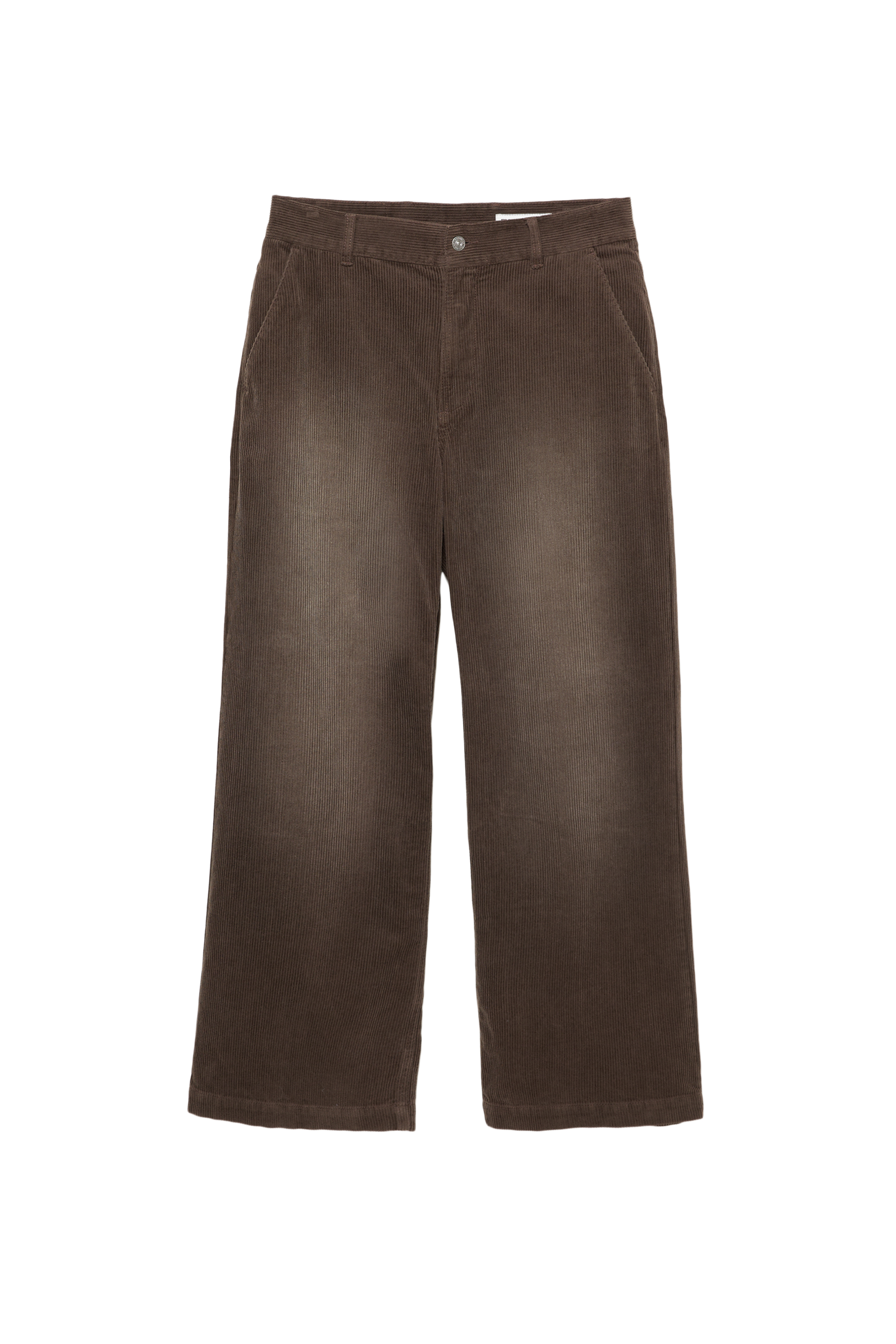 Corduroy flared trousers