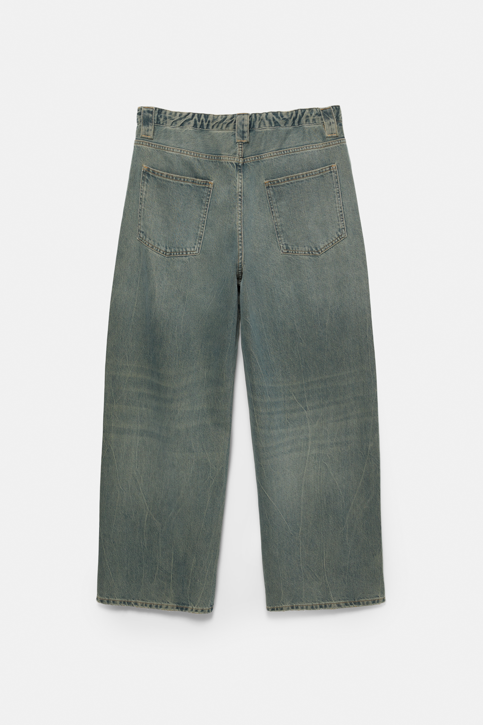 Super baggy jeans with elasticated waist