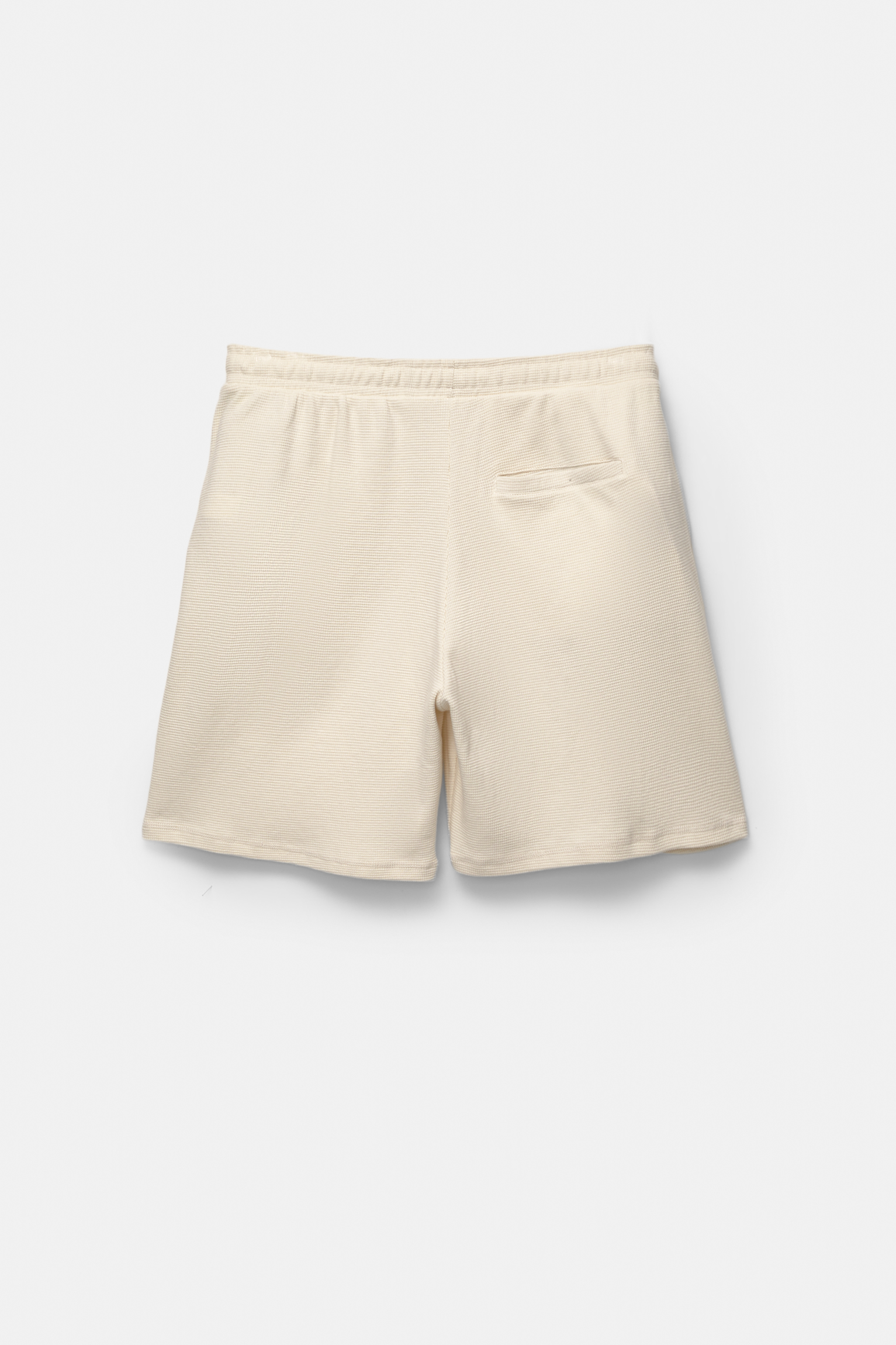 Bermuda Jogger Waffelstrukturstoff