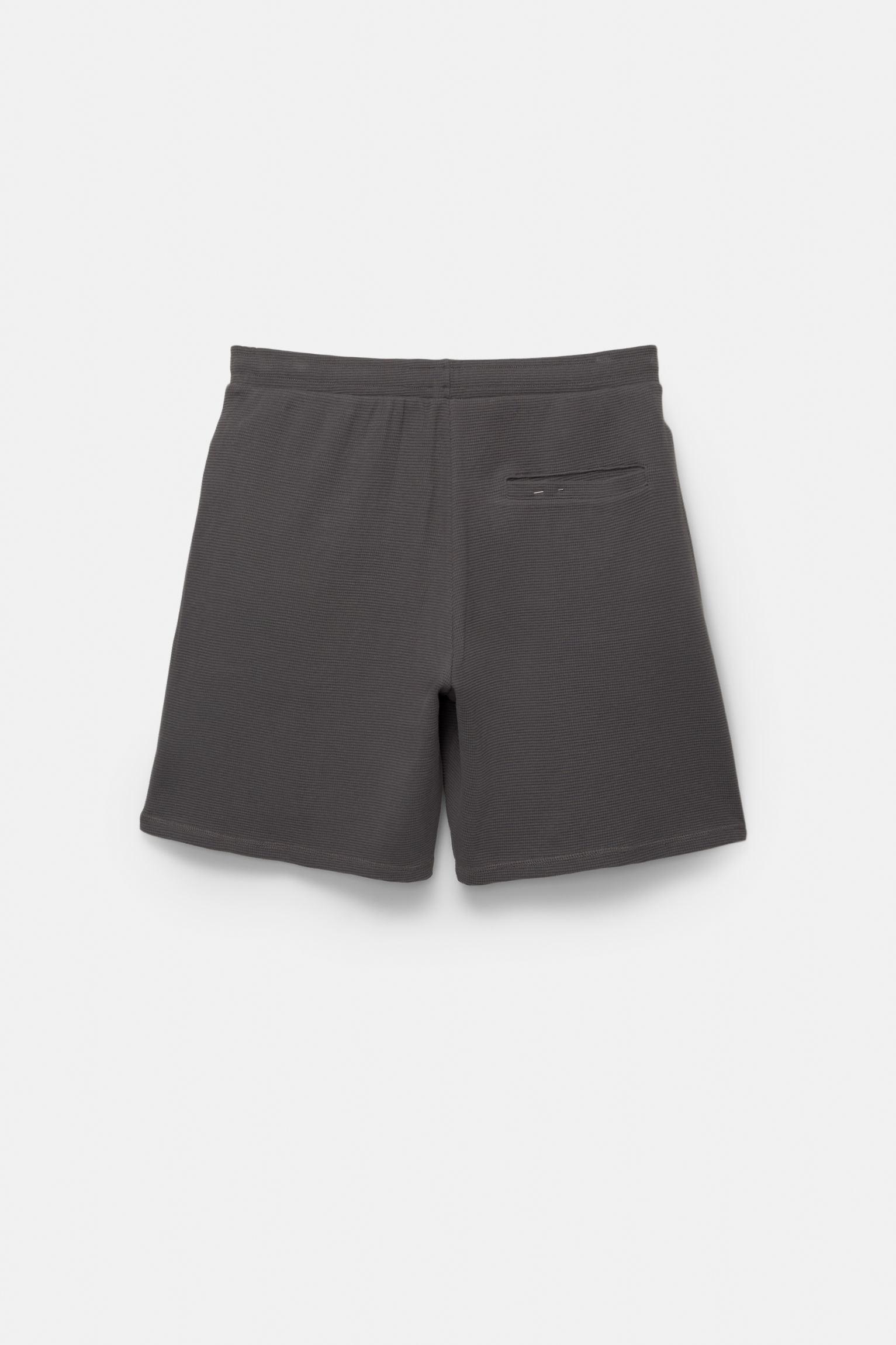 Jogging Bermuda shorts in waffle knit fabric