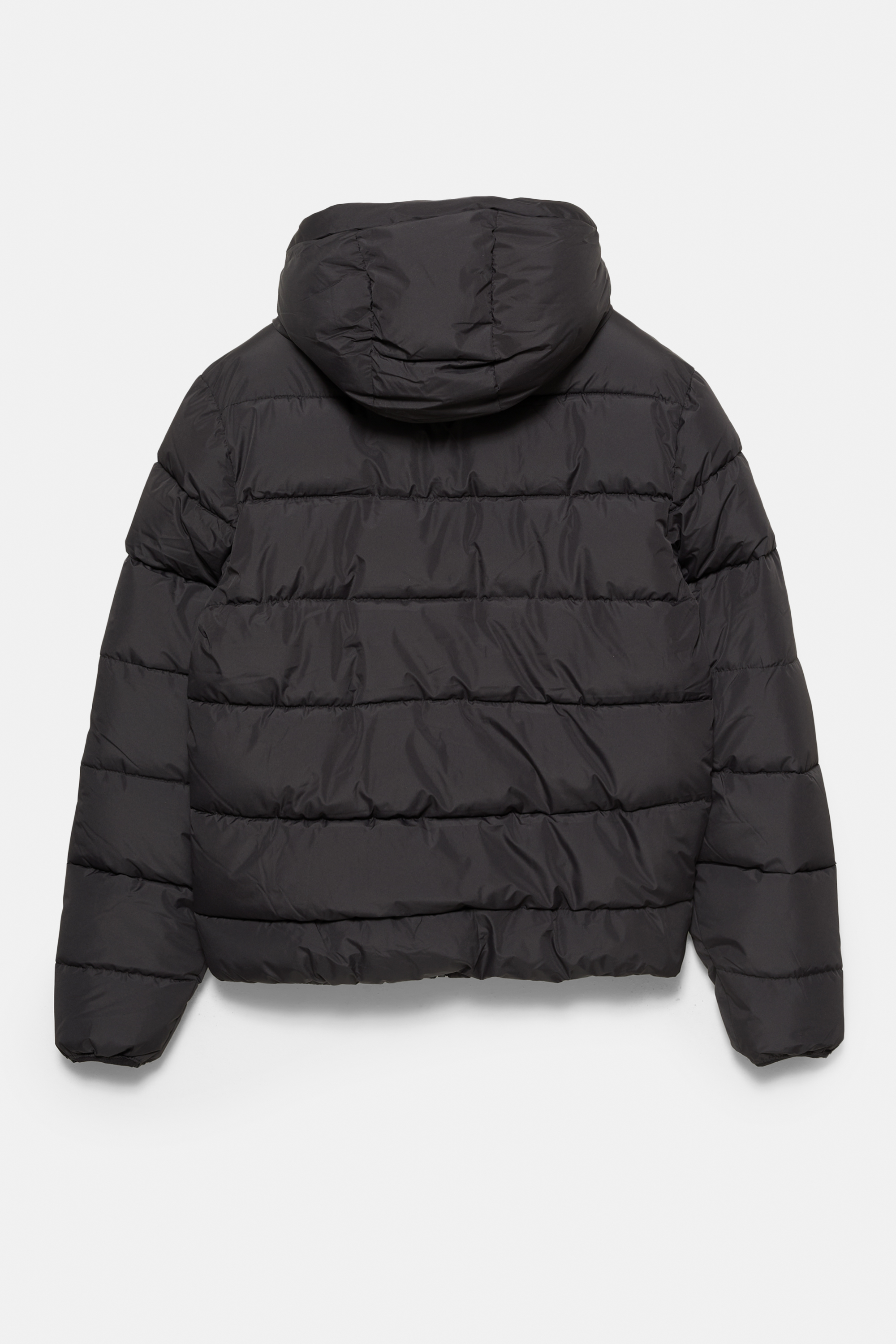 Lightweight puffer jacket with hood