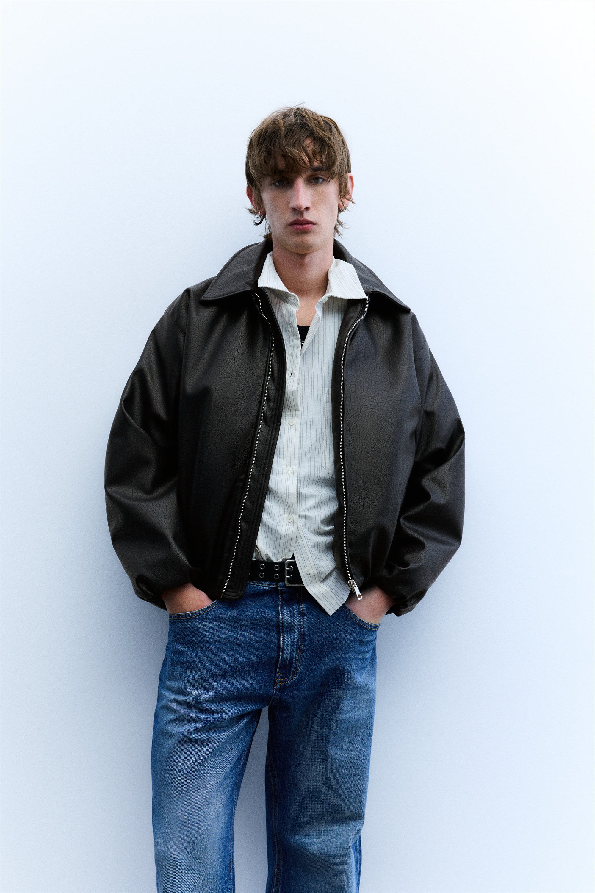 Cazadora efecto pel volume