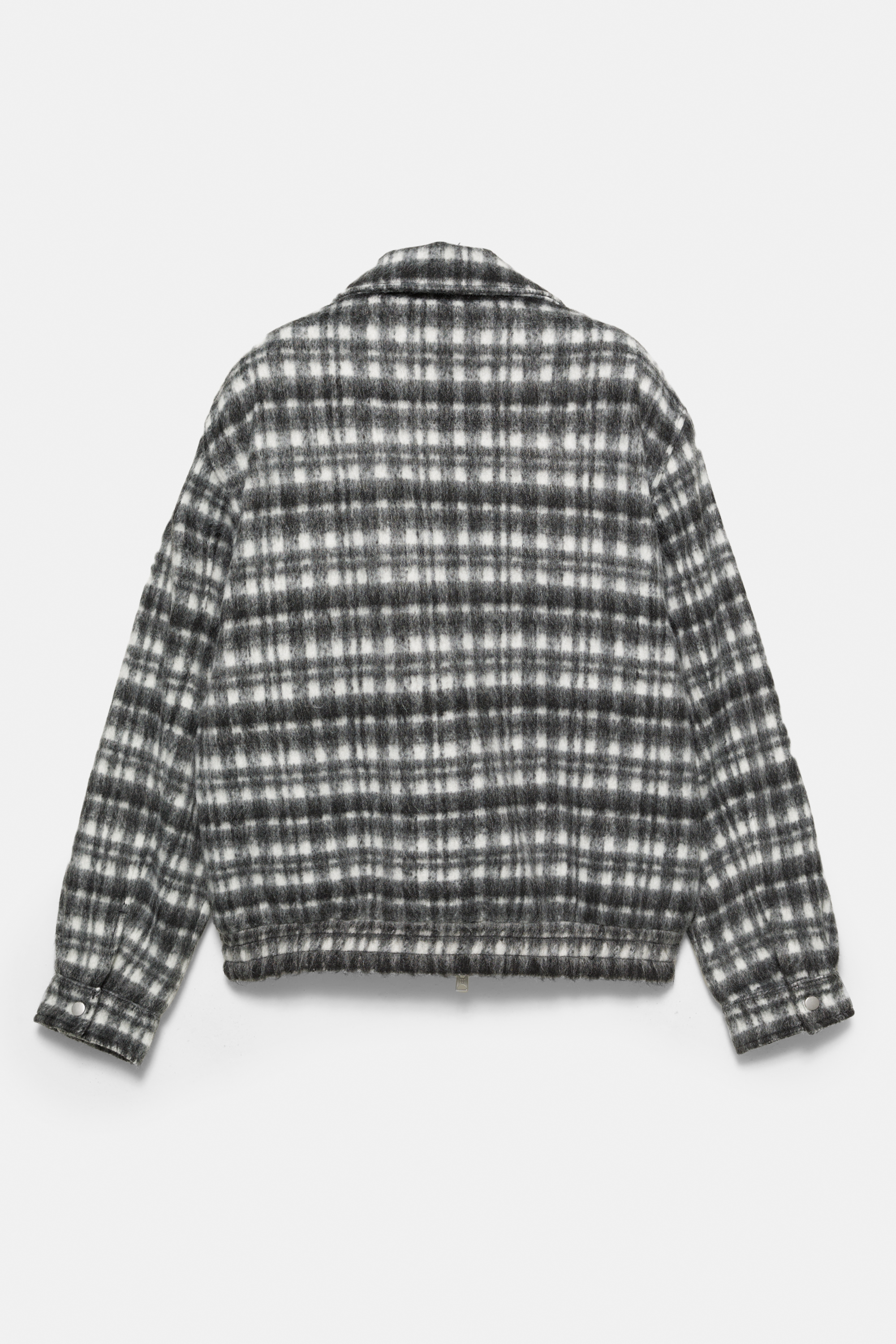 Soft checked jacket