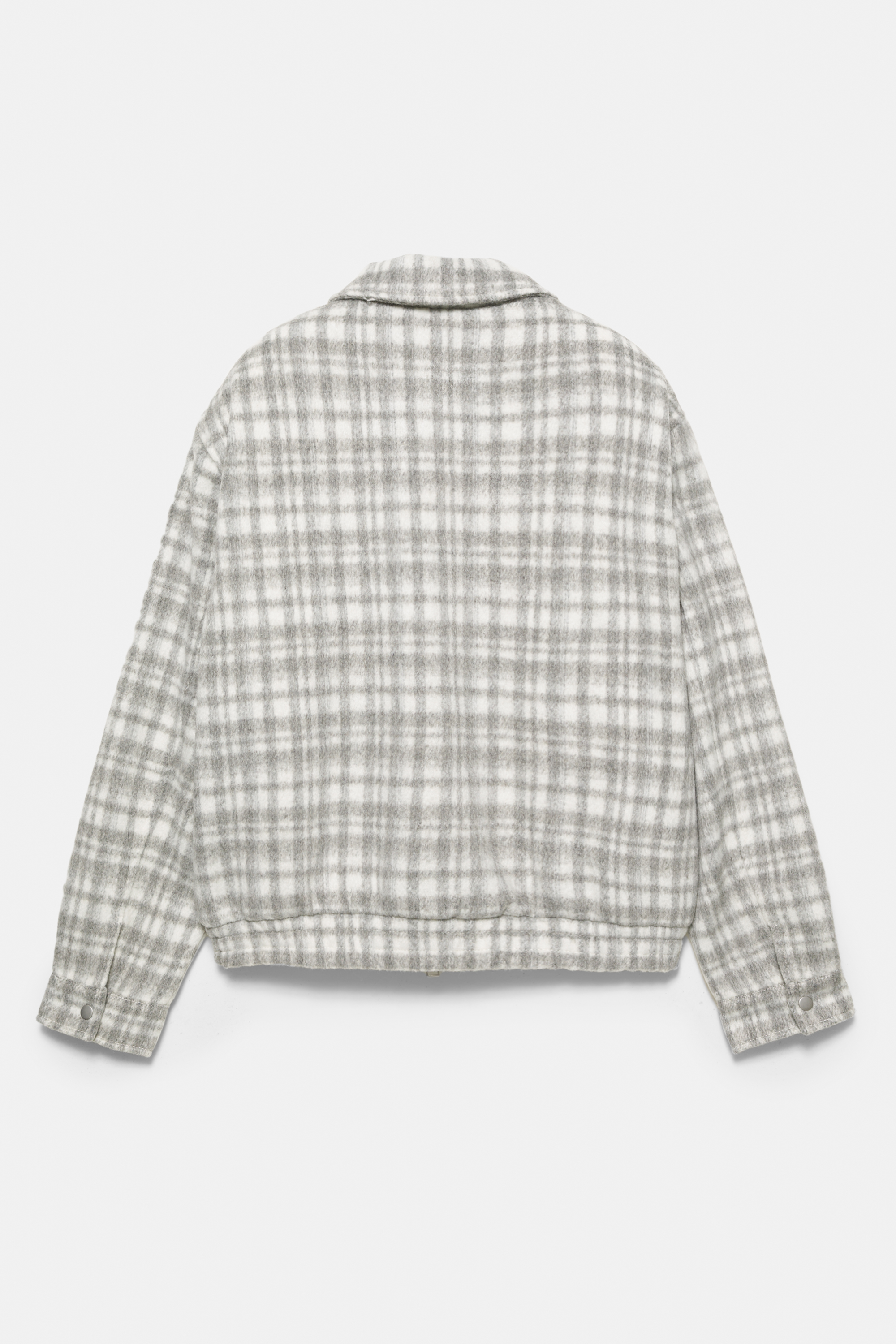Soft checked jacket