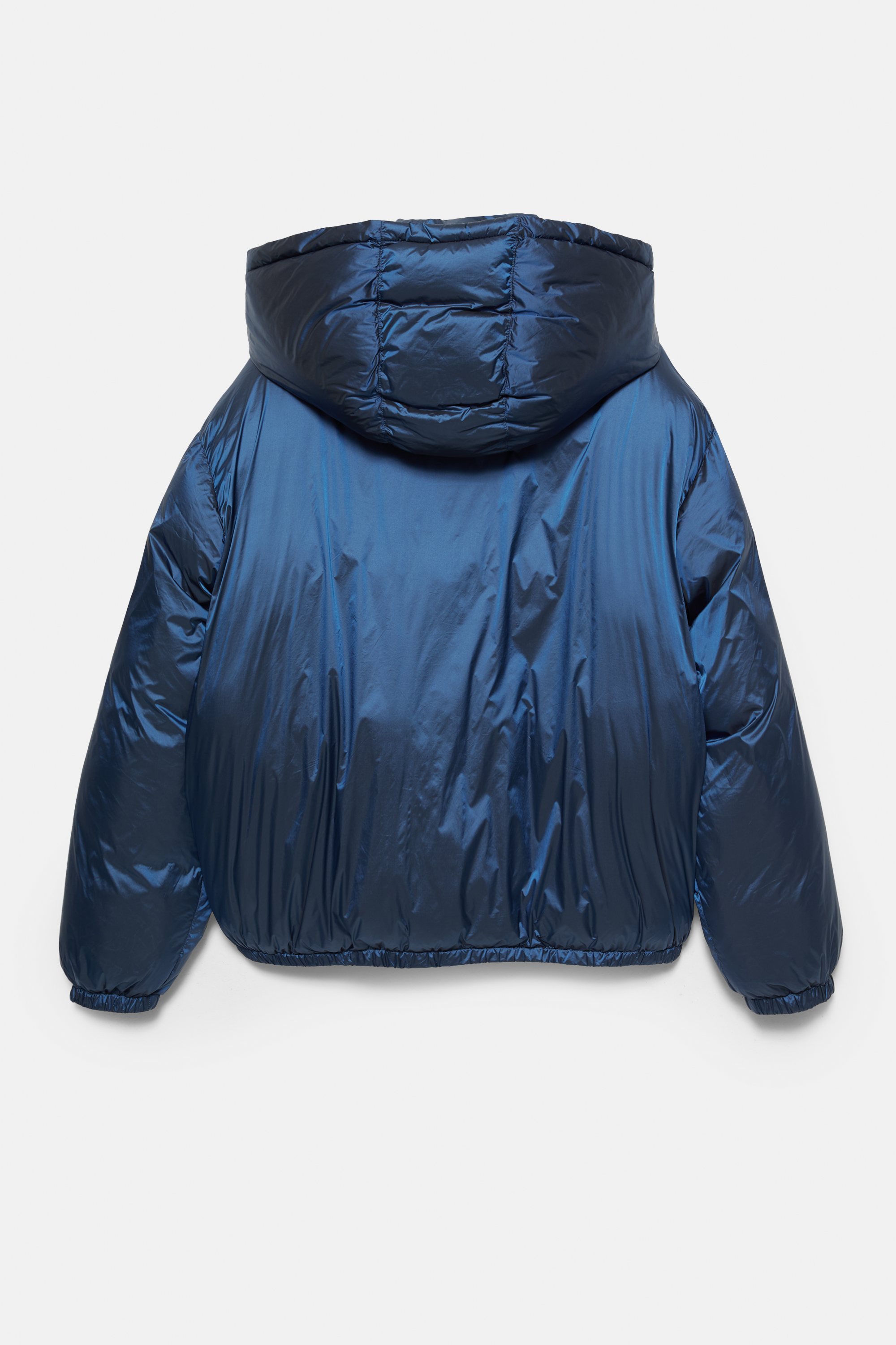 Gesteppte Jacke in Satinoptik