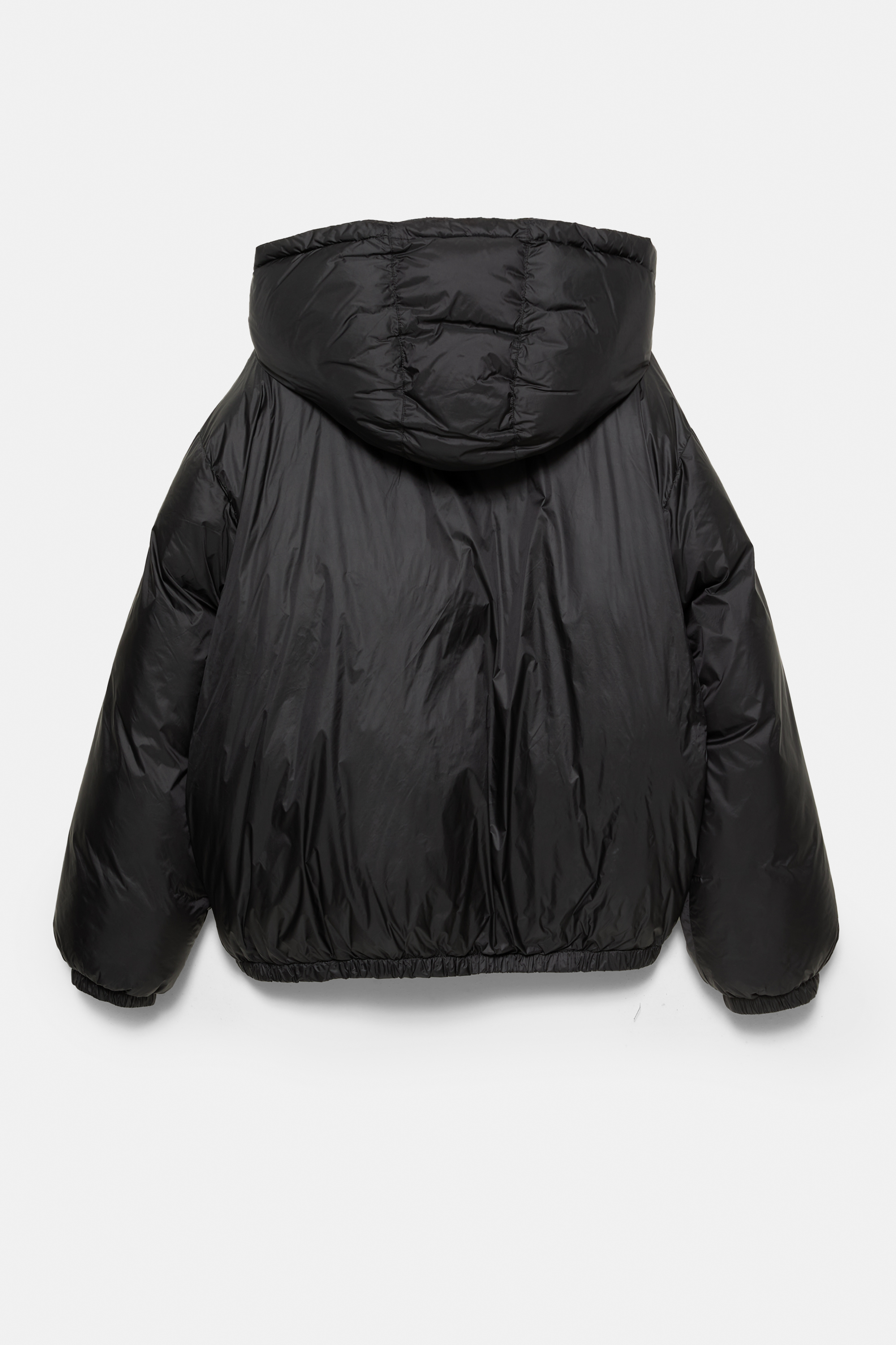 Gesteppte Jacke in Satinoptik