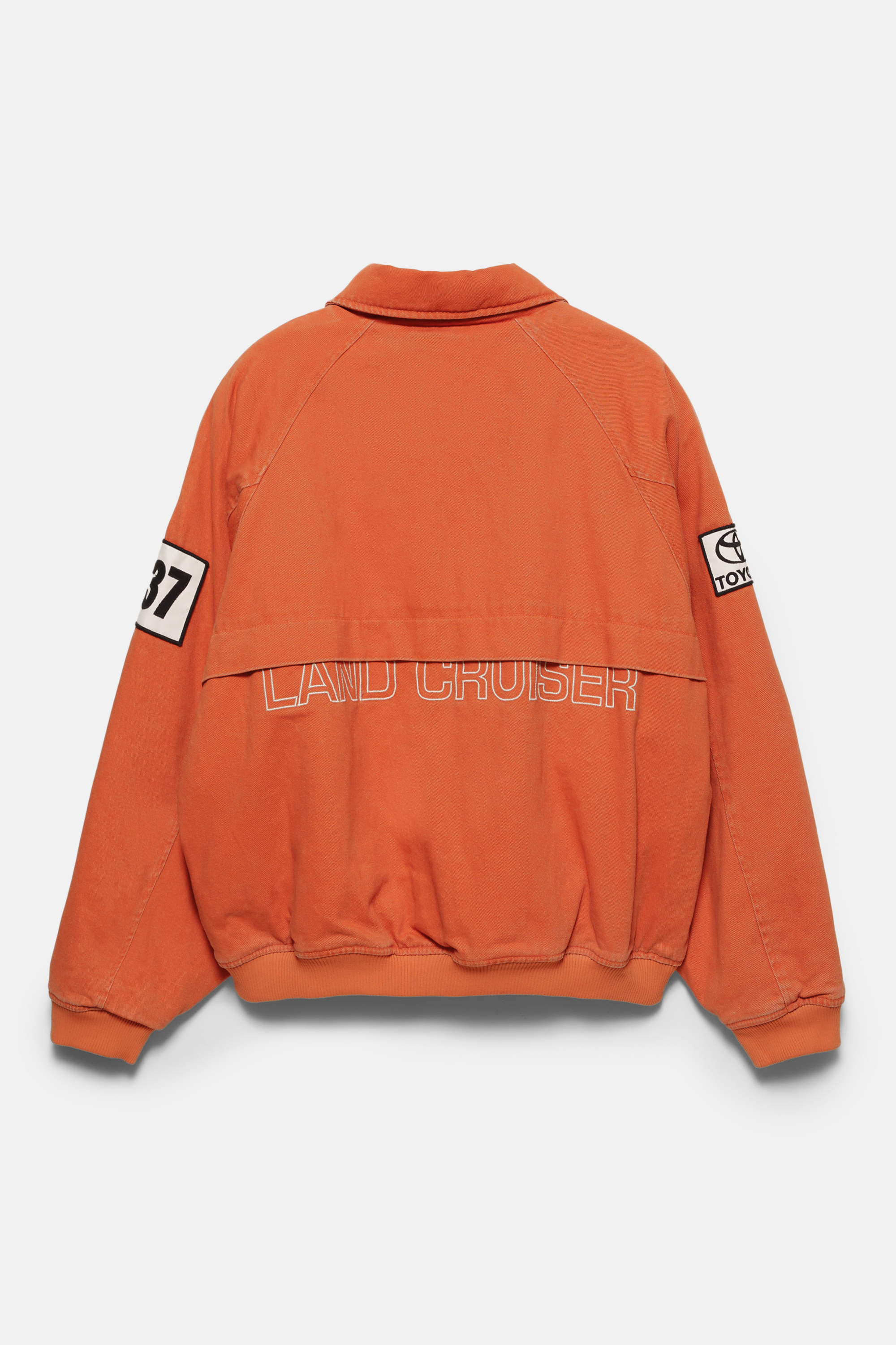 Orange Toyota jacket