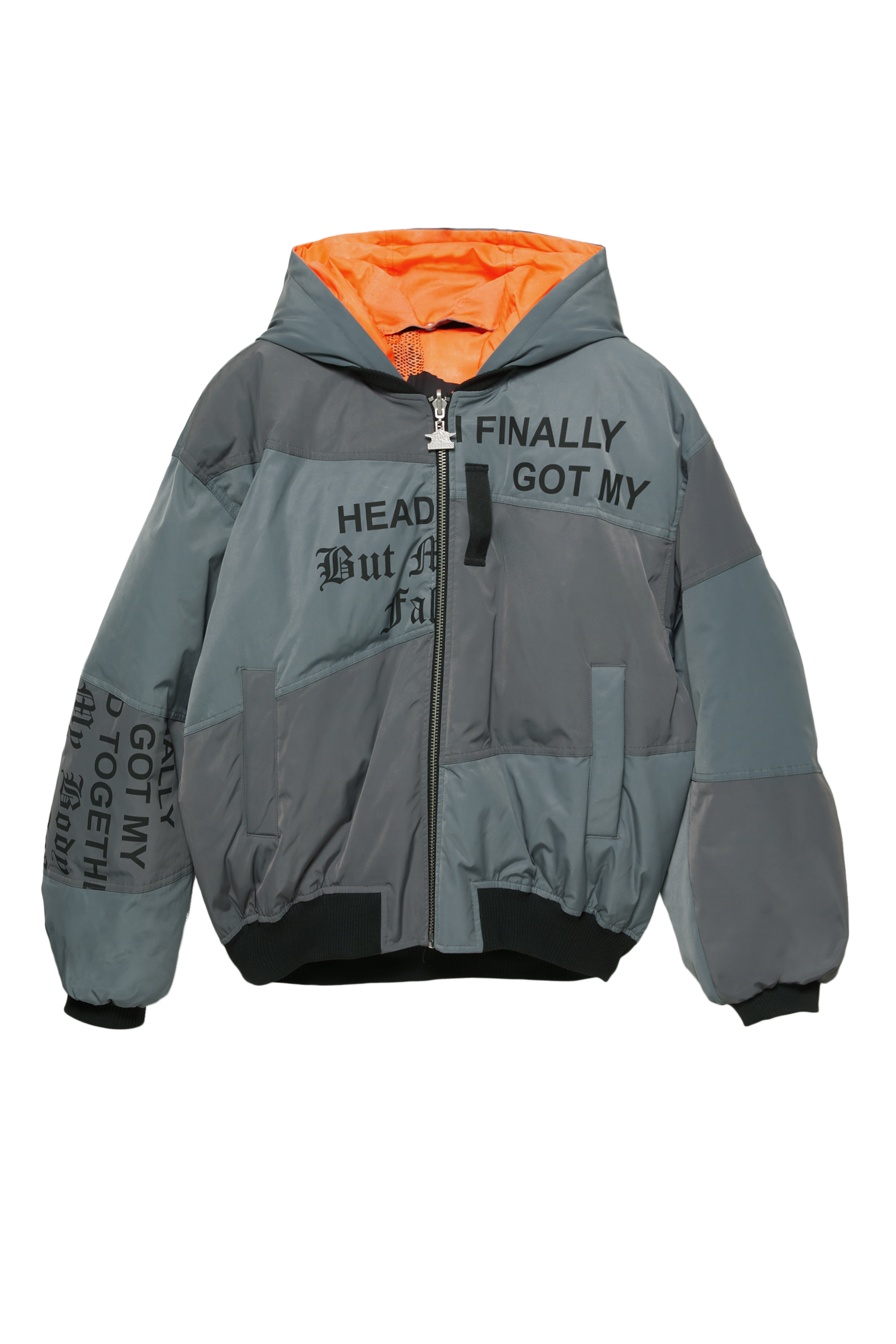 STWD by PLEASURES reversible bomber jacket