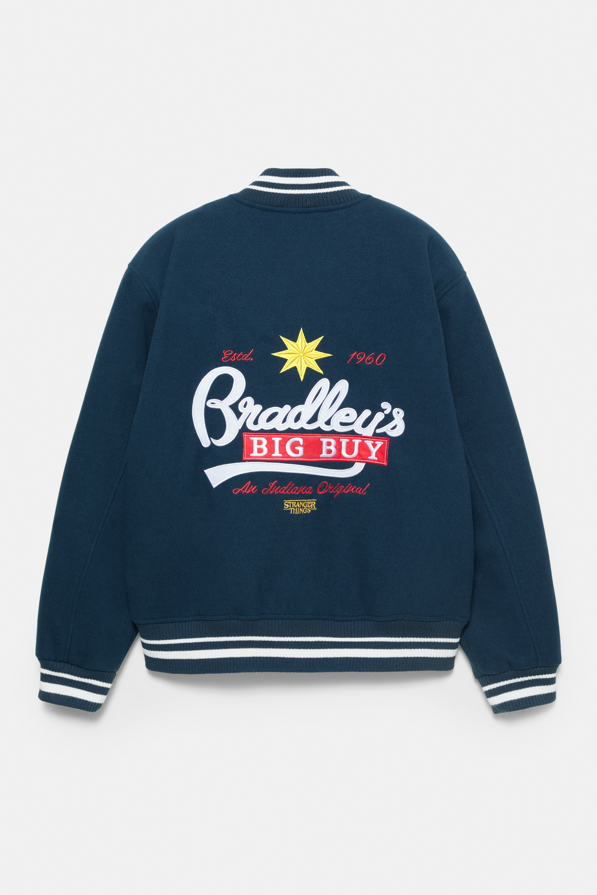 Stranger Things varsity jacket