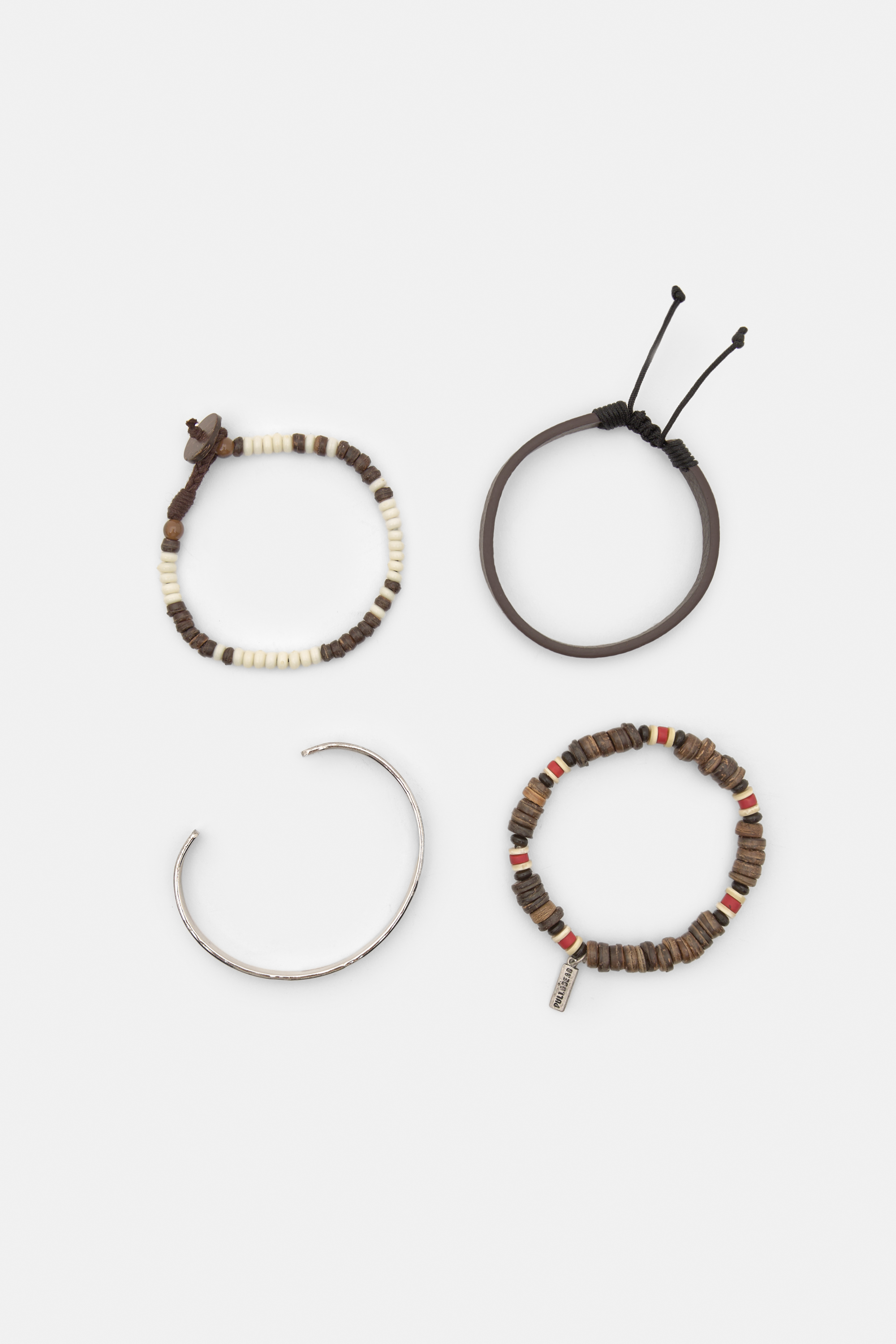 Σετ με 4 βραχιόλια με χάντρες