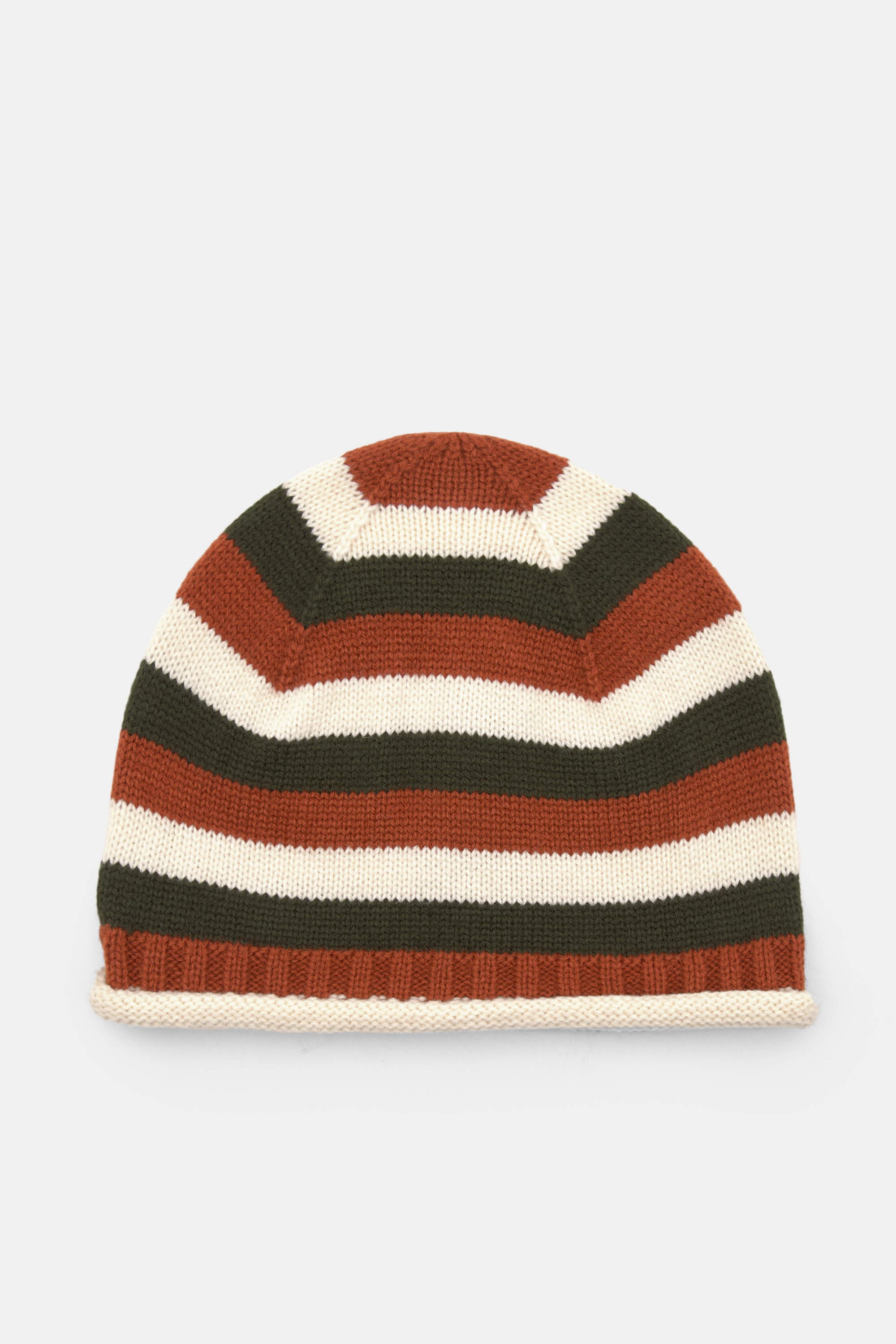 Striped beanie
