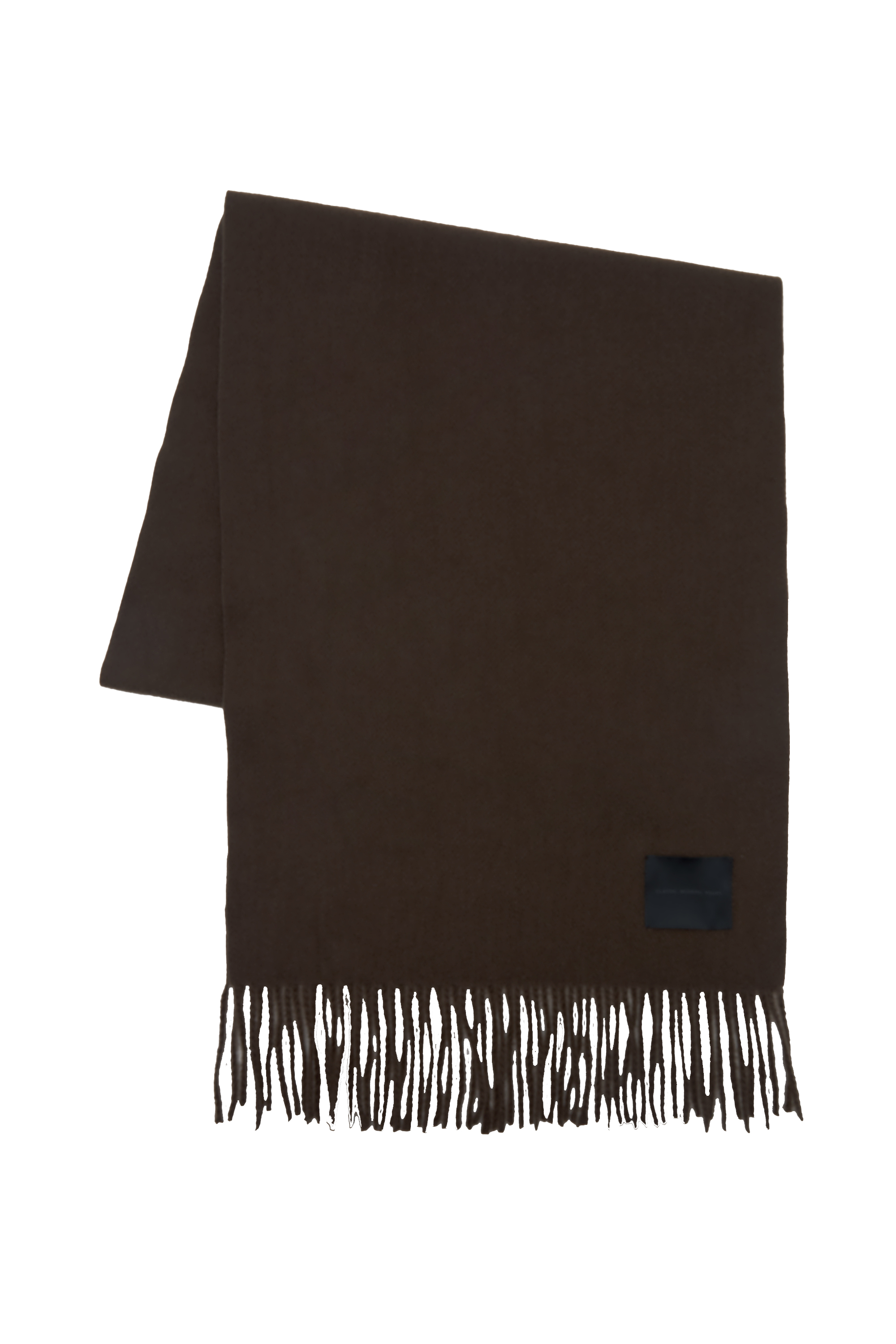 Soft fringed scarf