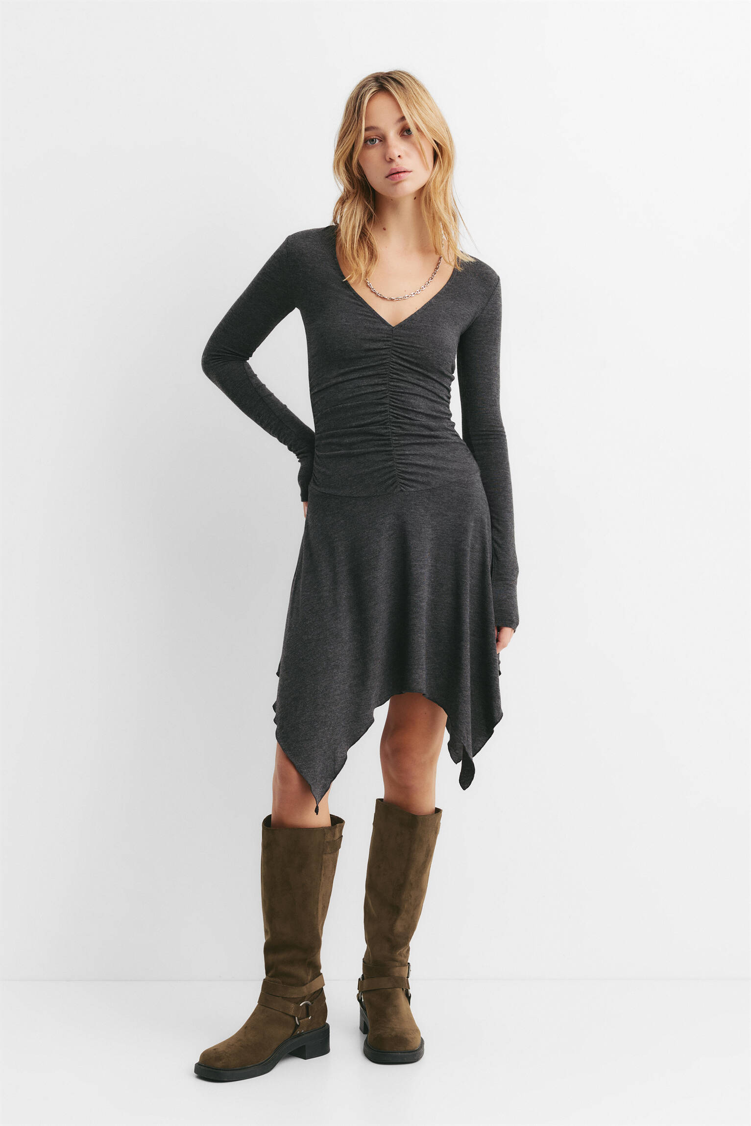 Bottes biker à boucles