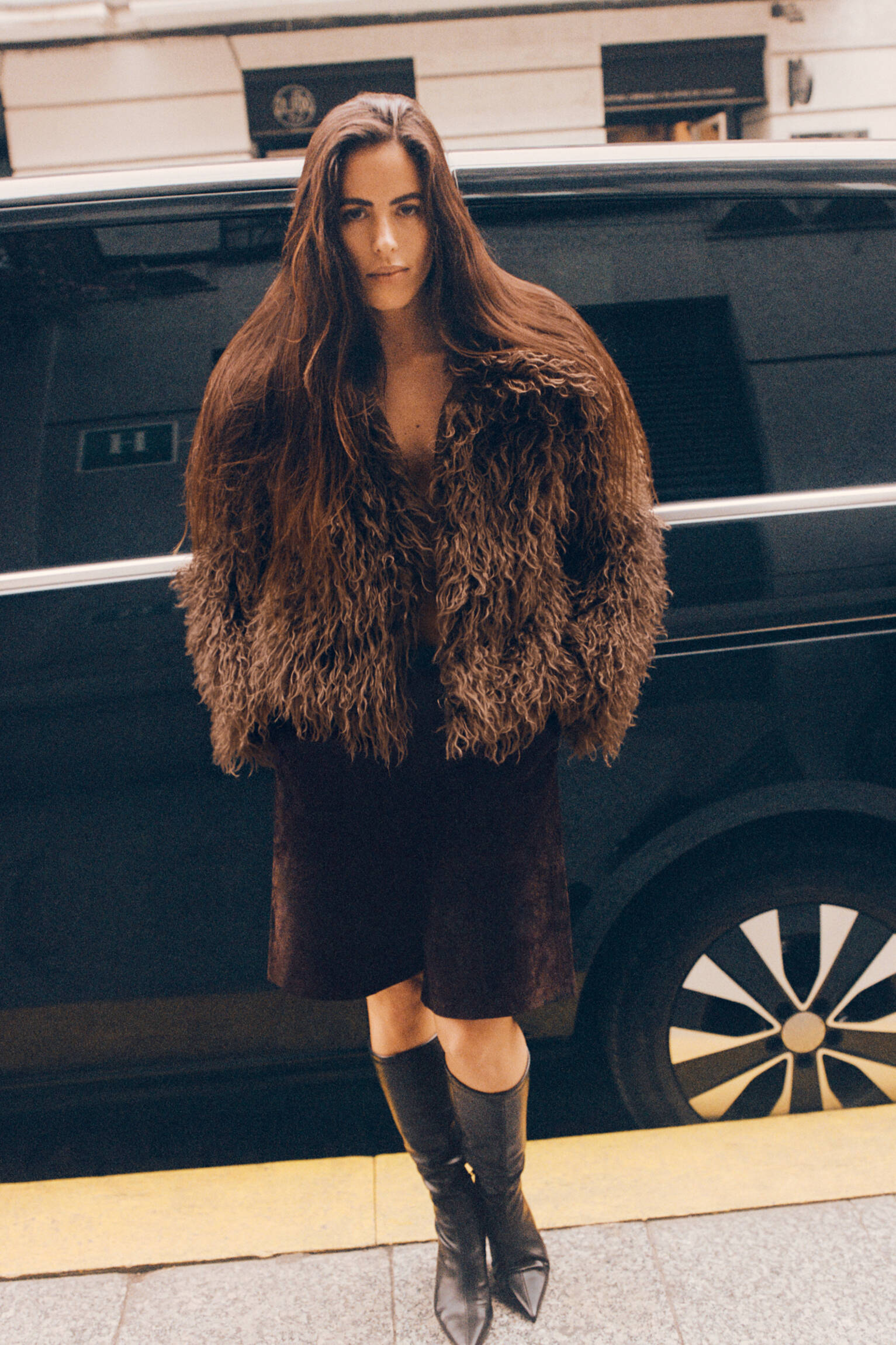 Bottes hautes talon - pull&bear