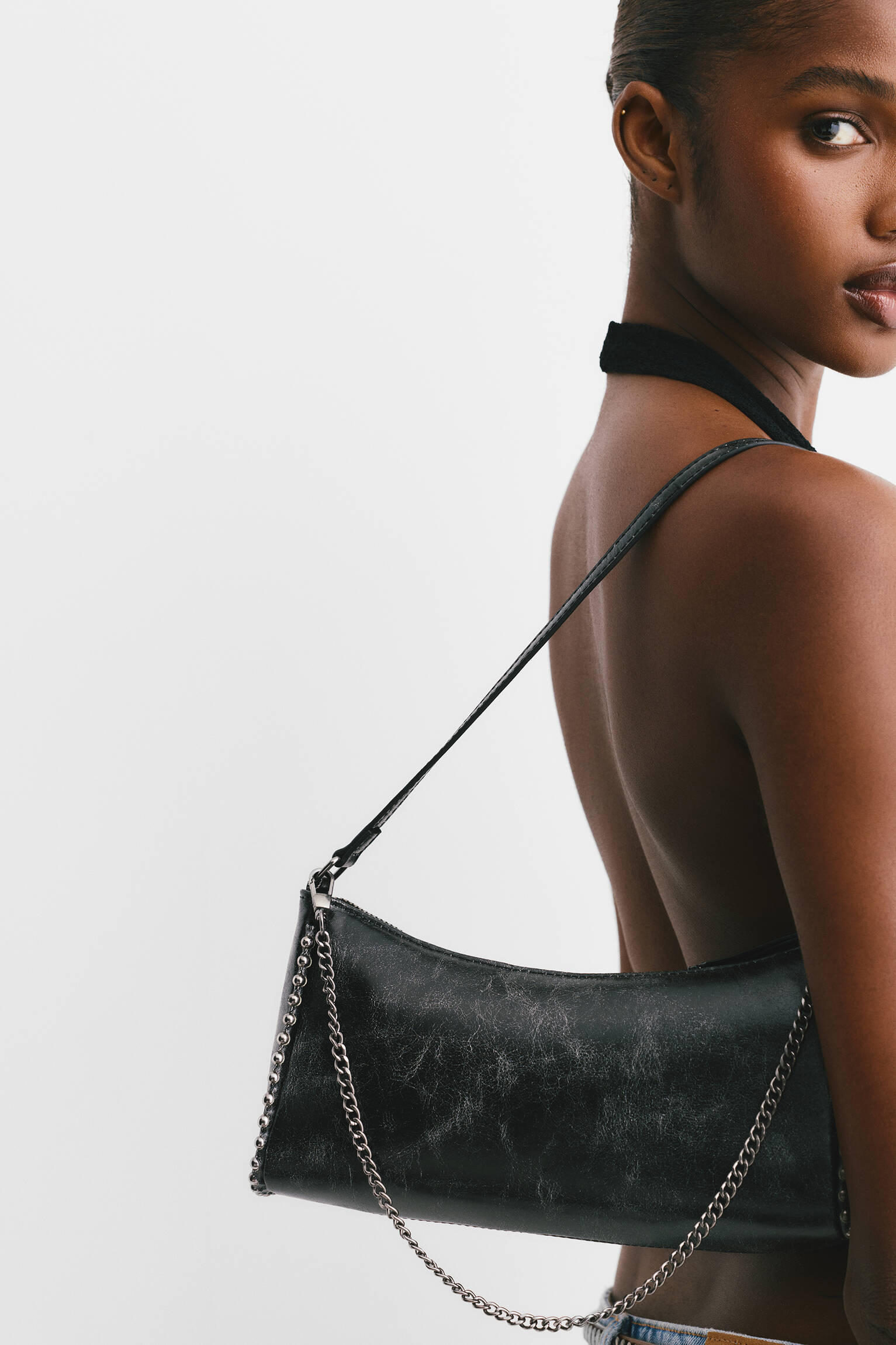 Sac porté épaule chaîne - pull&bear