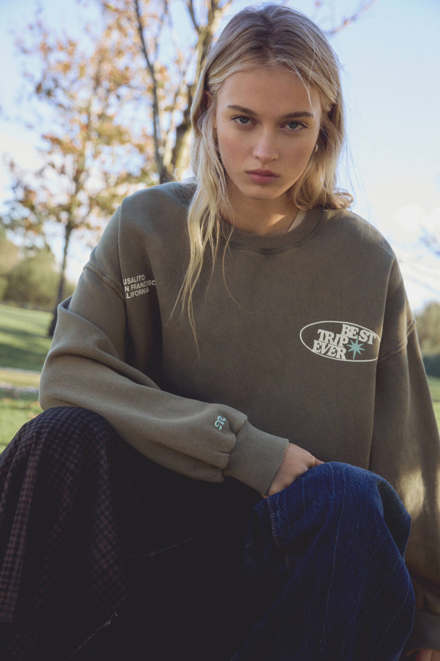 Sweat Imprim Sausalito Pull bear Sweat imprim sausalito pull bear