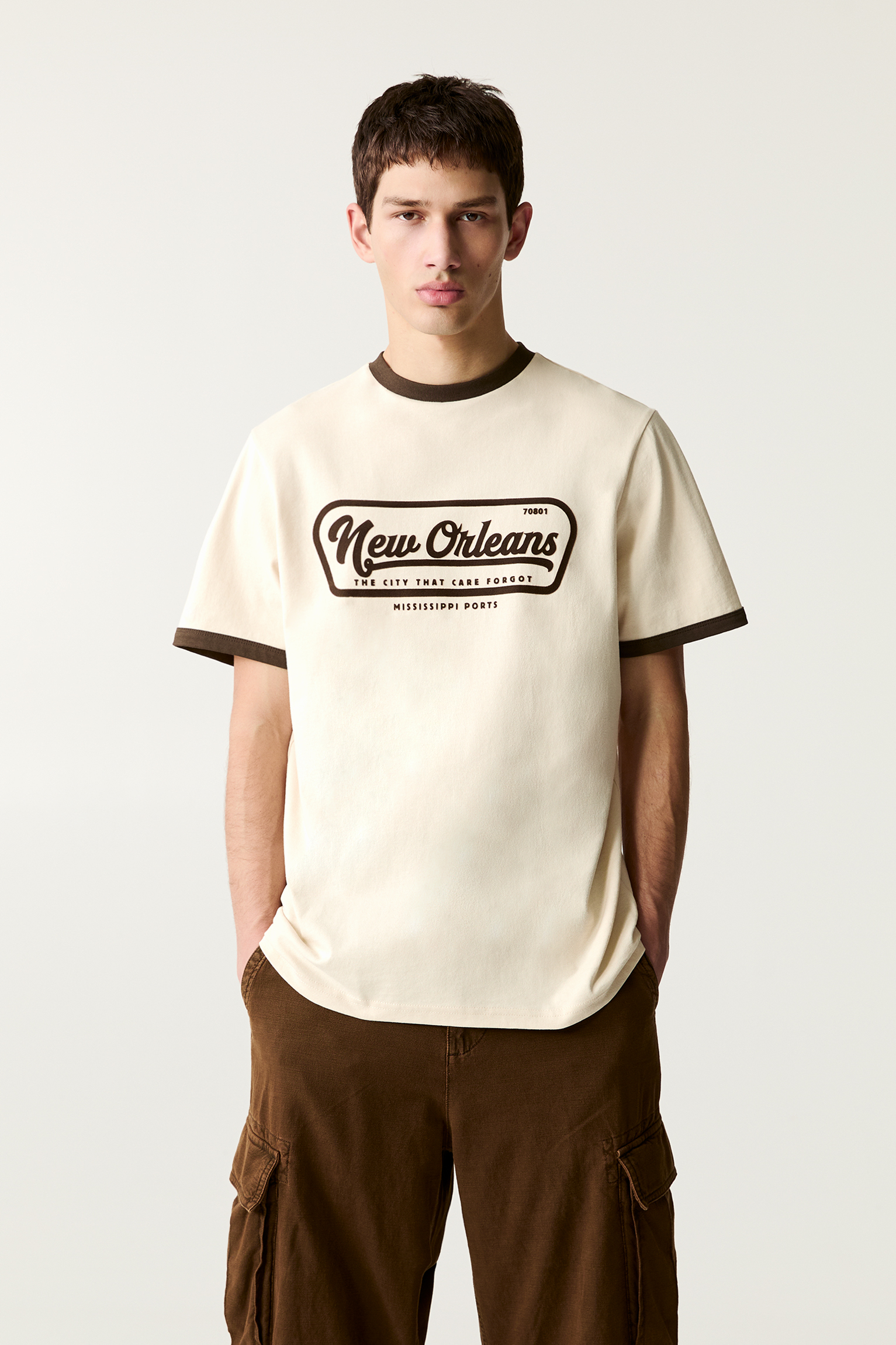 T-shirts & Polos PULL&BEAR noir pour homme Taille L