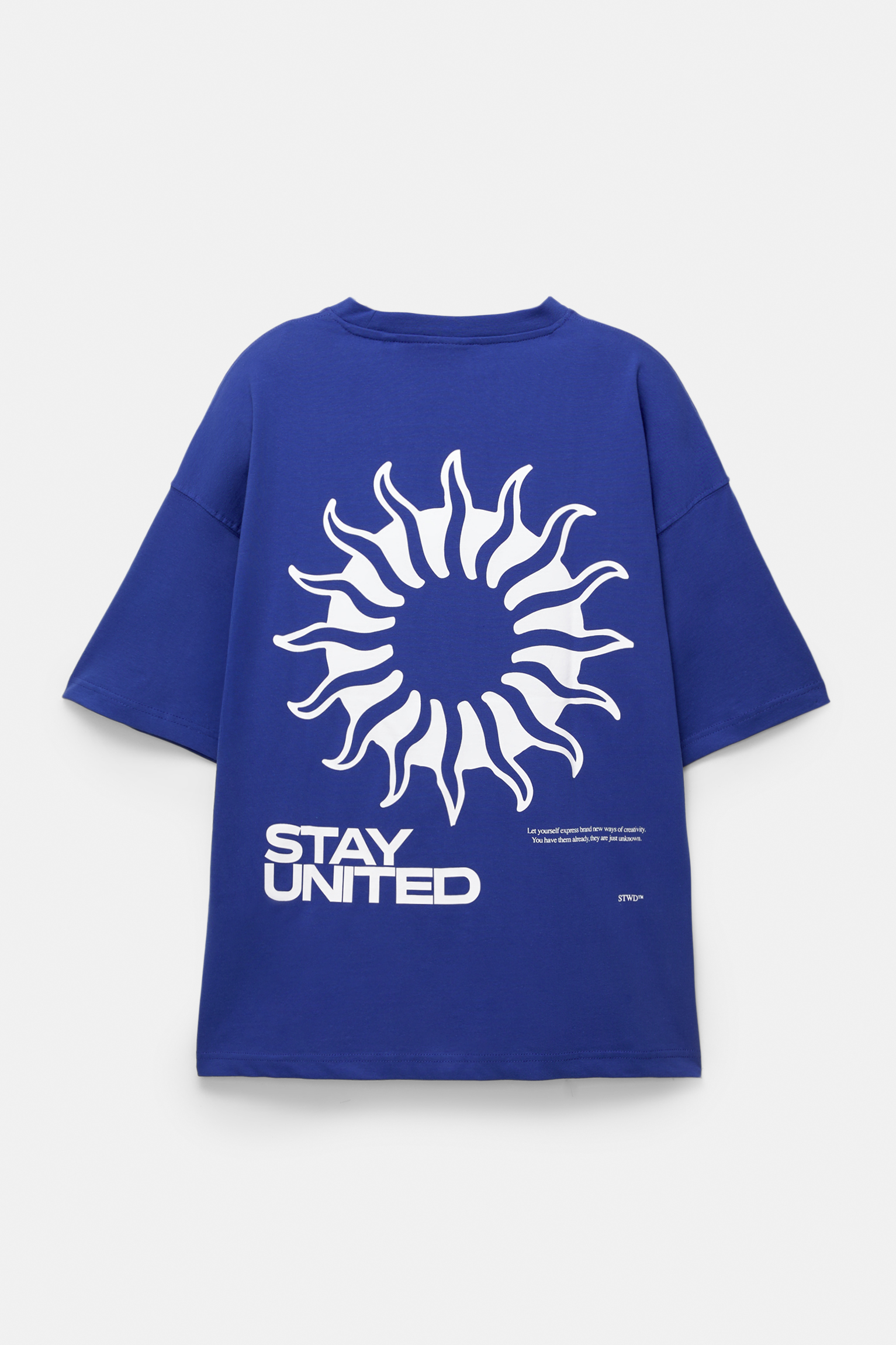 camiseta estampada pull and bear