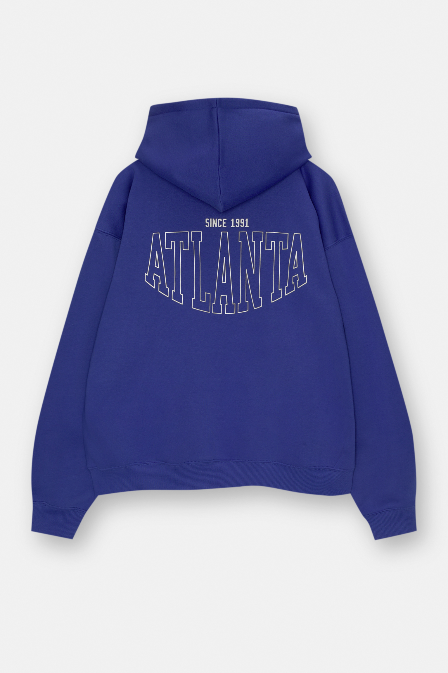Sweat à Capuche Homme BoohooMAN Gris - Taille L - Logo Imprimé - Polaire Doux