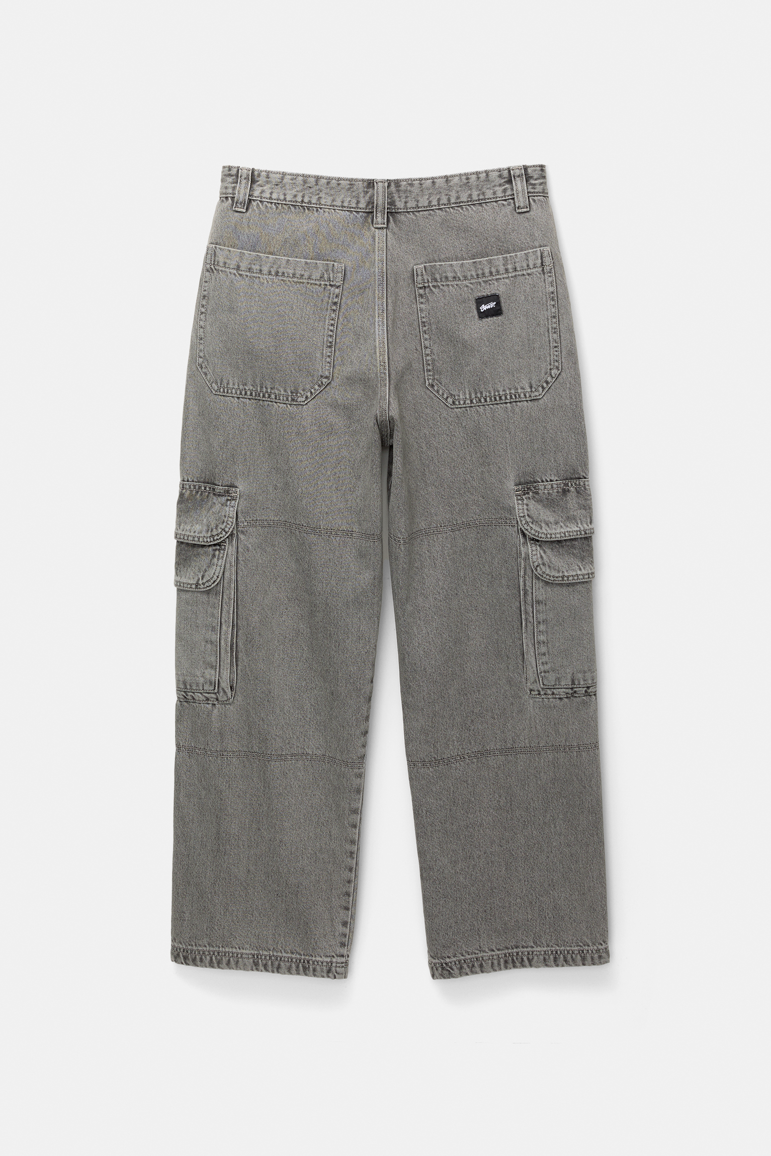 Zewool Herren Baggy Cargo Jeans - Weitbeinschnitt Streetwear Hip Hop