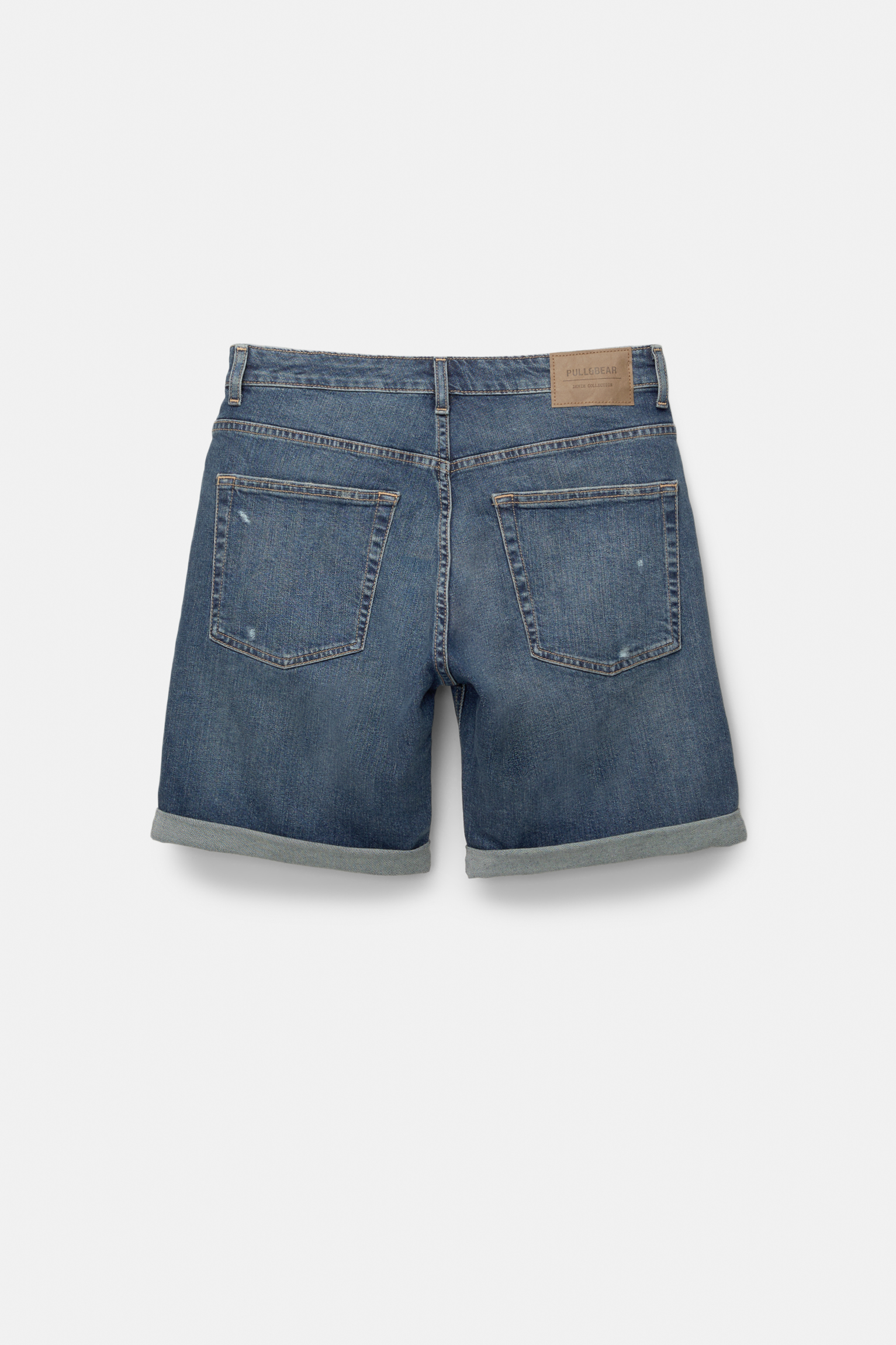 MUSTANG Style Chicago Z Pantaloncini, Blu Medio 683, 48 Uomo