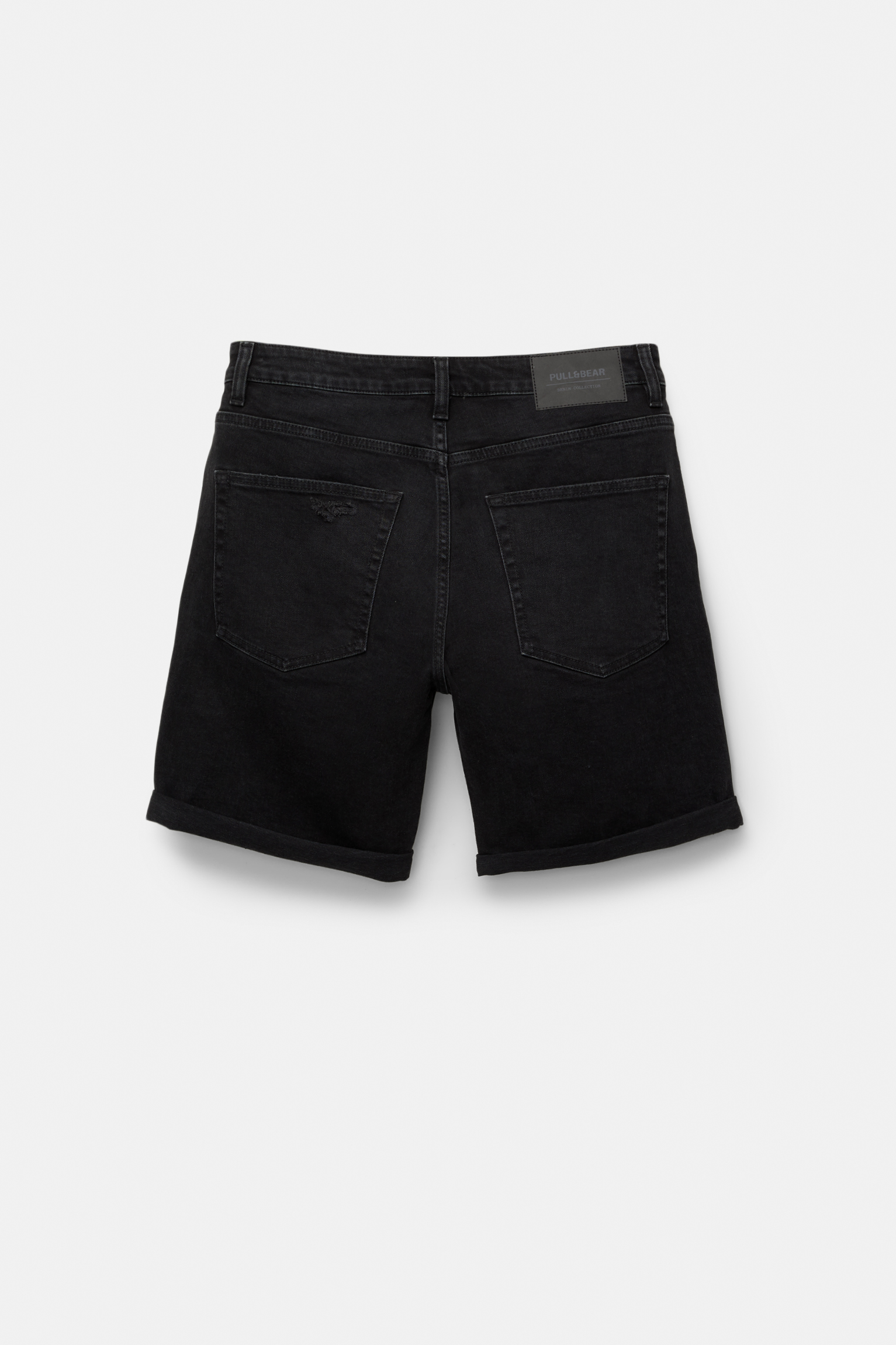 Gelverie Pantaloncini Uomo Slim Fit Jeans – Bermuda In Cotone Ed Elastan, Basic Con Bottoni, Vita Regolare, Lavaggio Stonewashed - 2