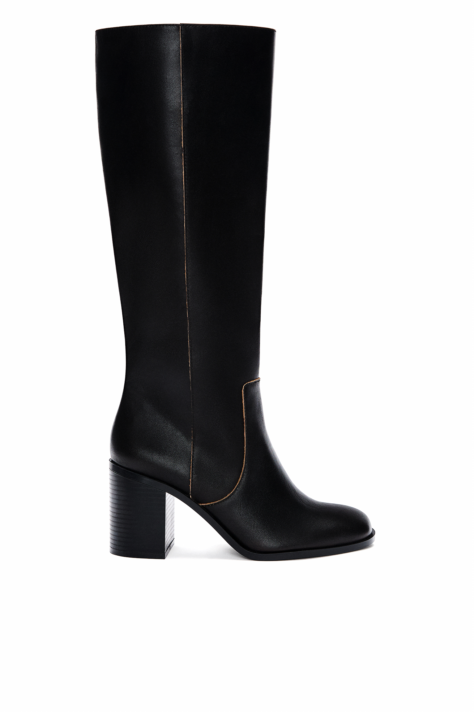 Bottes Femme Shoe The Bear – Taille 37, Cuir Mauve, Neuf Avec Boîte