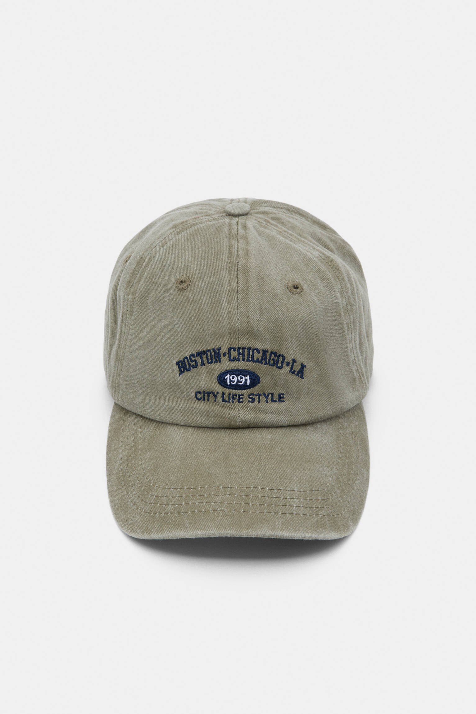 Boston işlemeli şapka - Görsel 10