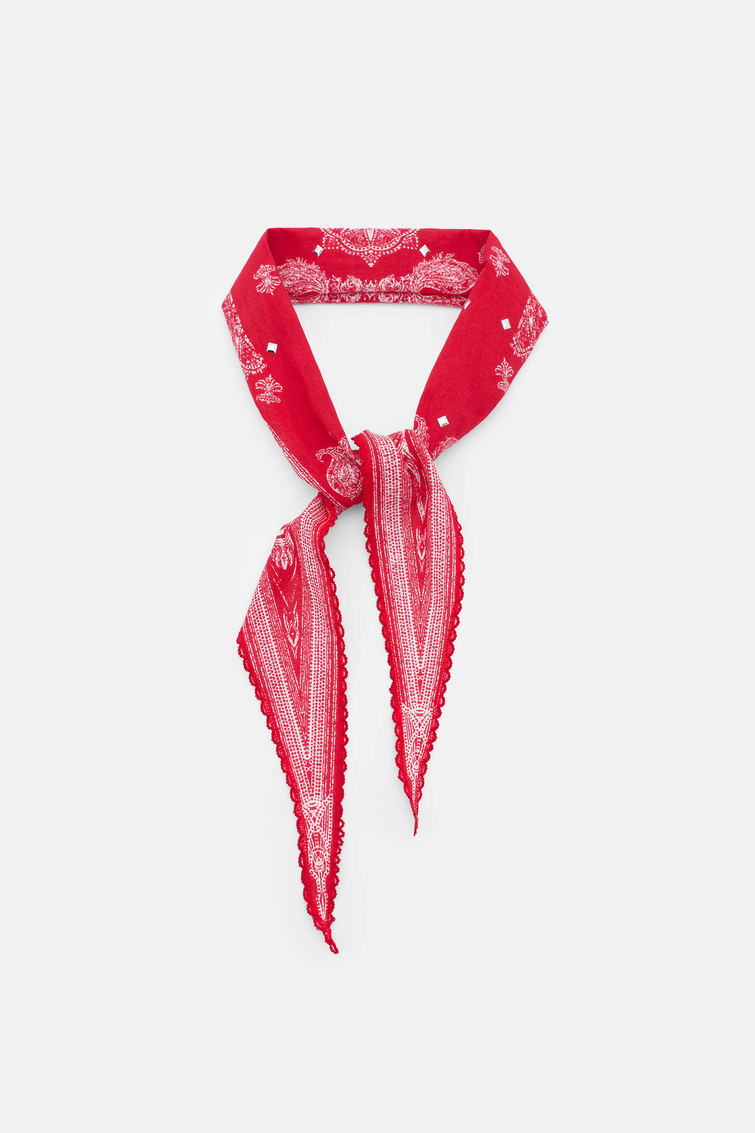 Studded bandanna scarf - Pull&Bear United Kingdom