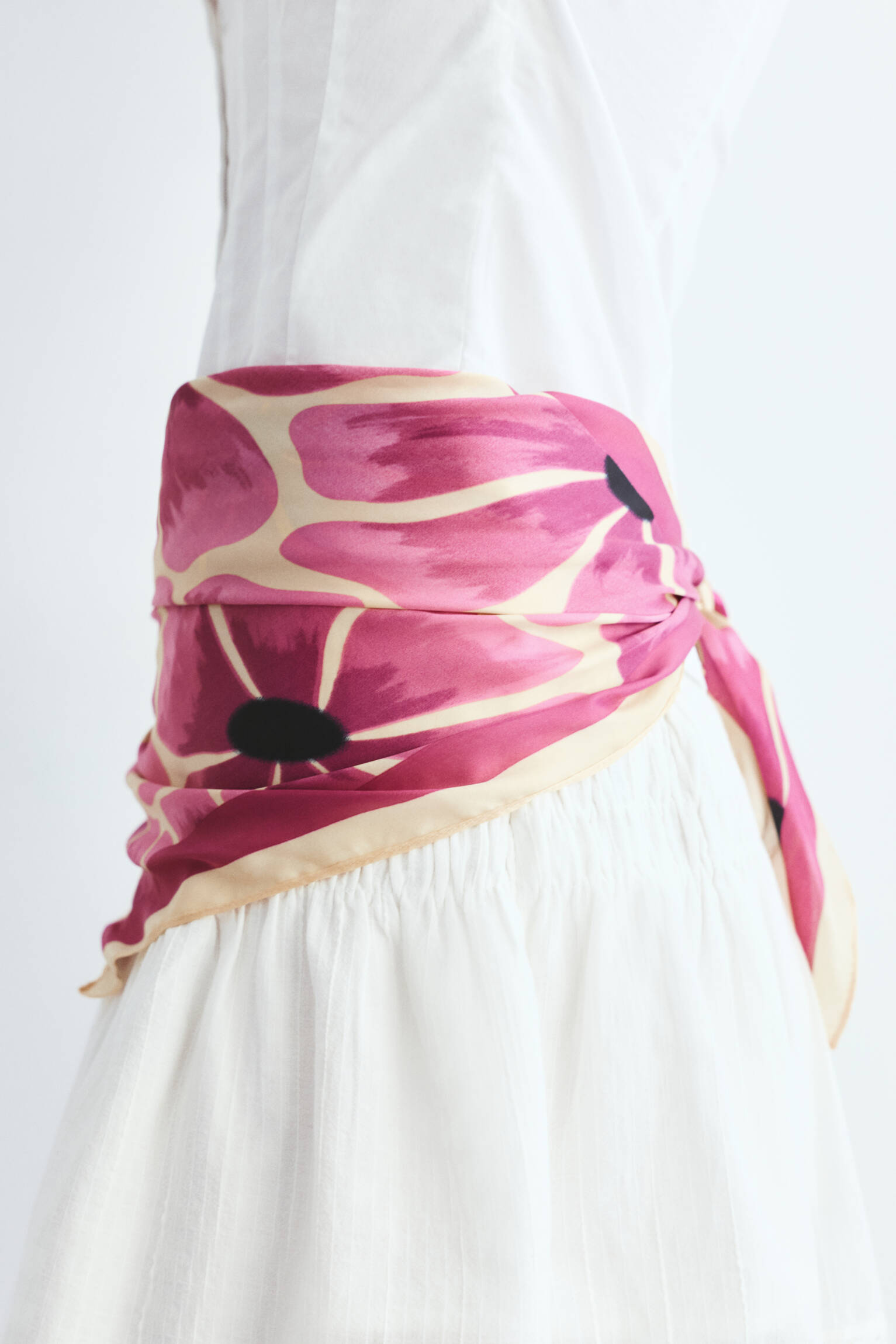 Çiçekli Bandana - Görsel 10