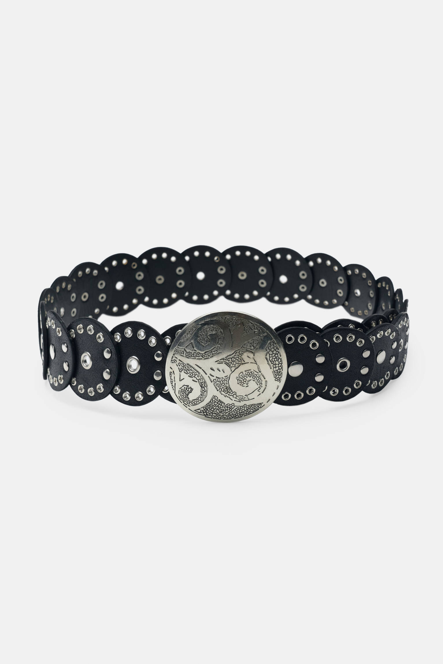 Halkalı suni deri kemer - Görsel 9